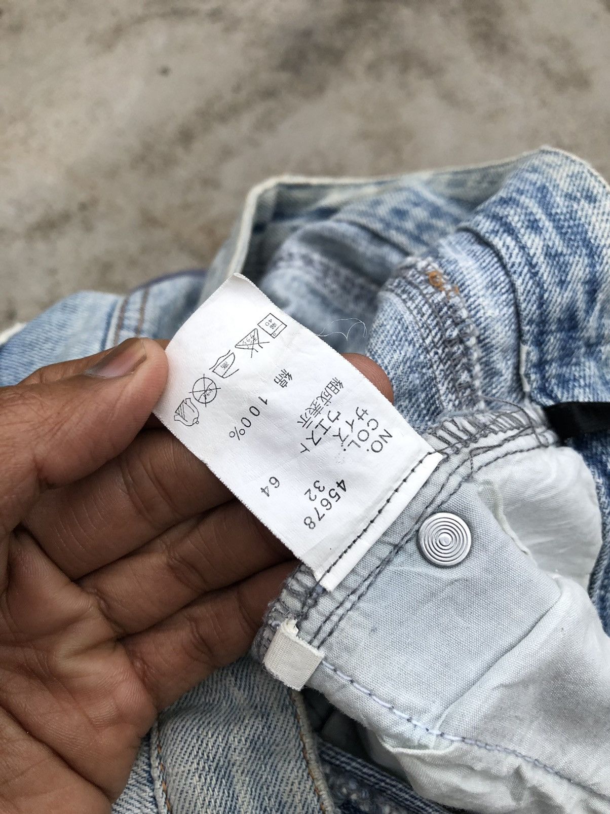 Hypebeast × If Six Was Nine RIPPED DISTRESSED JEANS Size 30" / US 8 / IT 44 - 2 Thumbnail