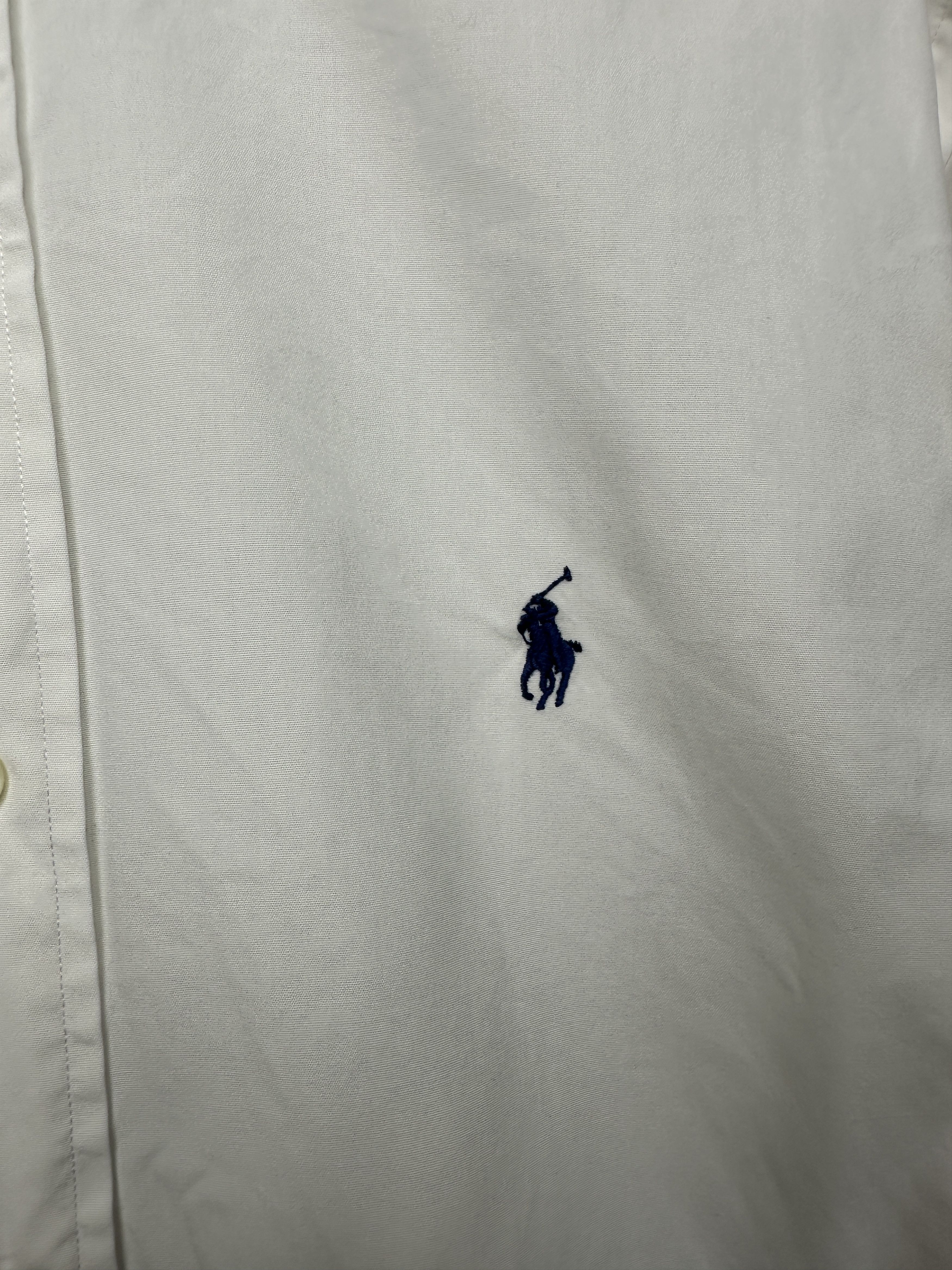 Polo Ralph Lauren Polo Ralph Lauren Vintage Mens White Long Sleeve Shirt Y2K Size US L / EU 52-54 / 3 - 3 Thumbnail