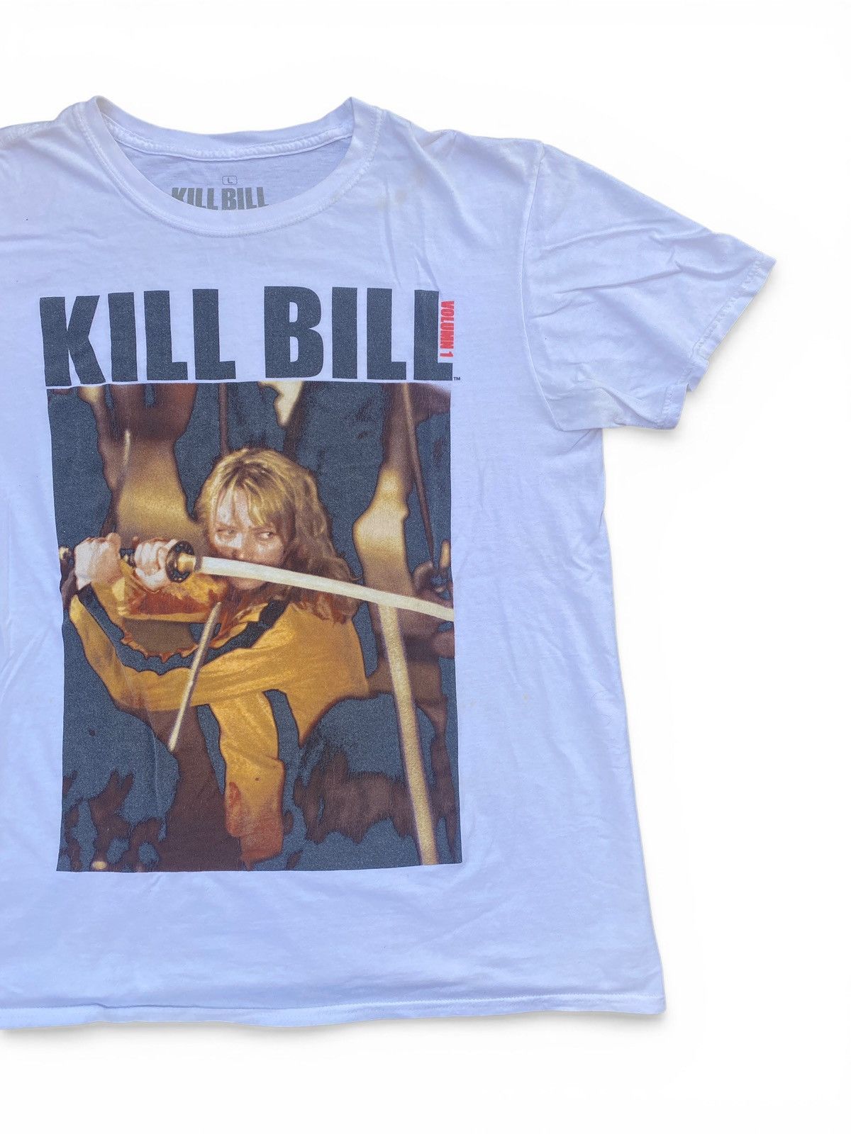 Japanese Brand Kill Bill Vol 1 Movie Tee Uma Thurman Film Promo Shirt Size US L / EU 52-54 / 3 - 2 Thumbnail