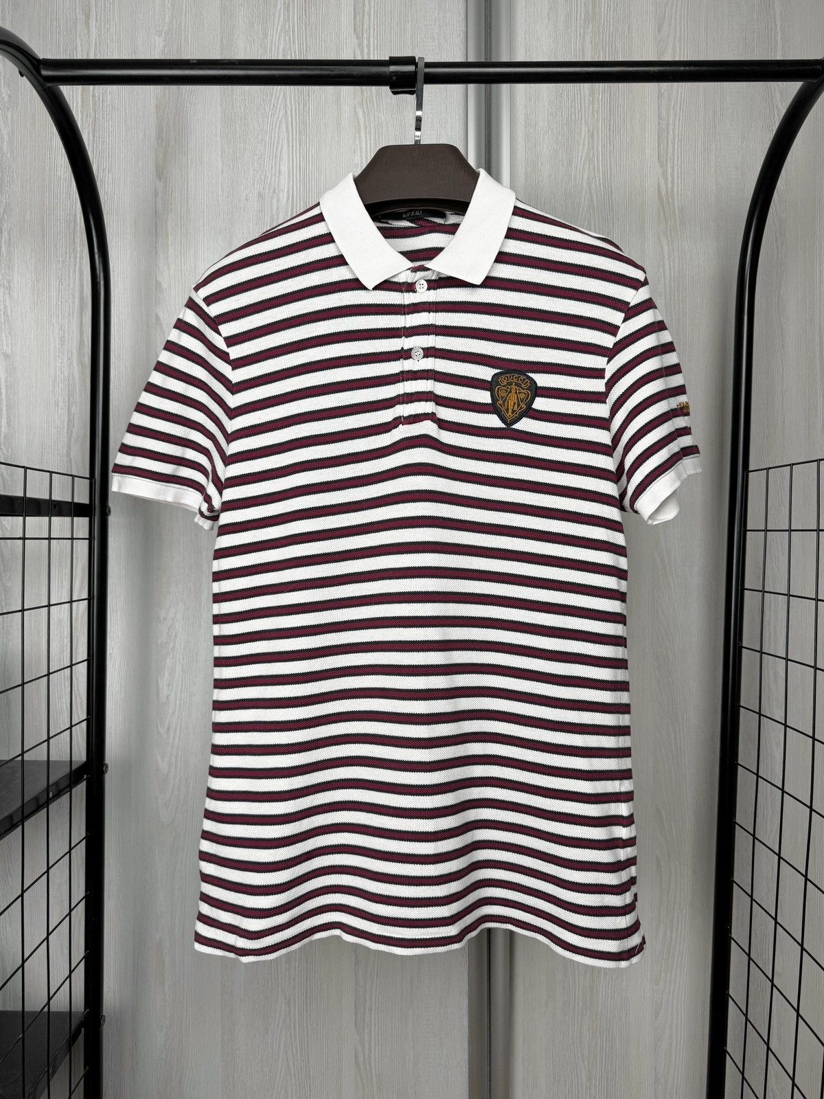 Gucci Gucci Striped Red White Polo shirt rare Size US S / EU 44-46 / 1 - 2 Thumbnail