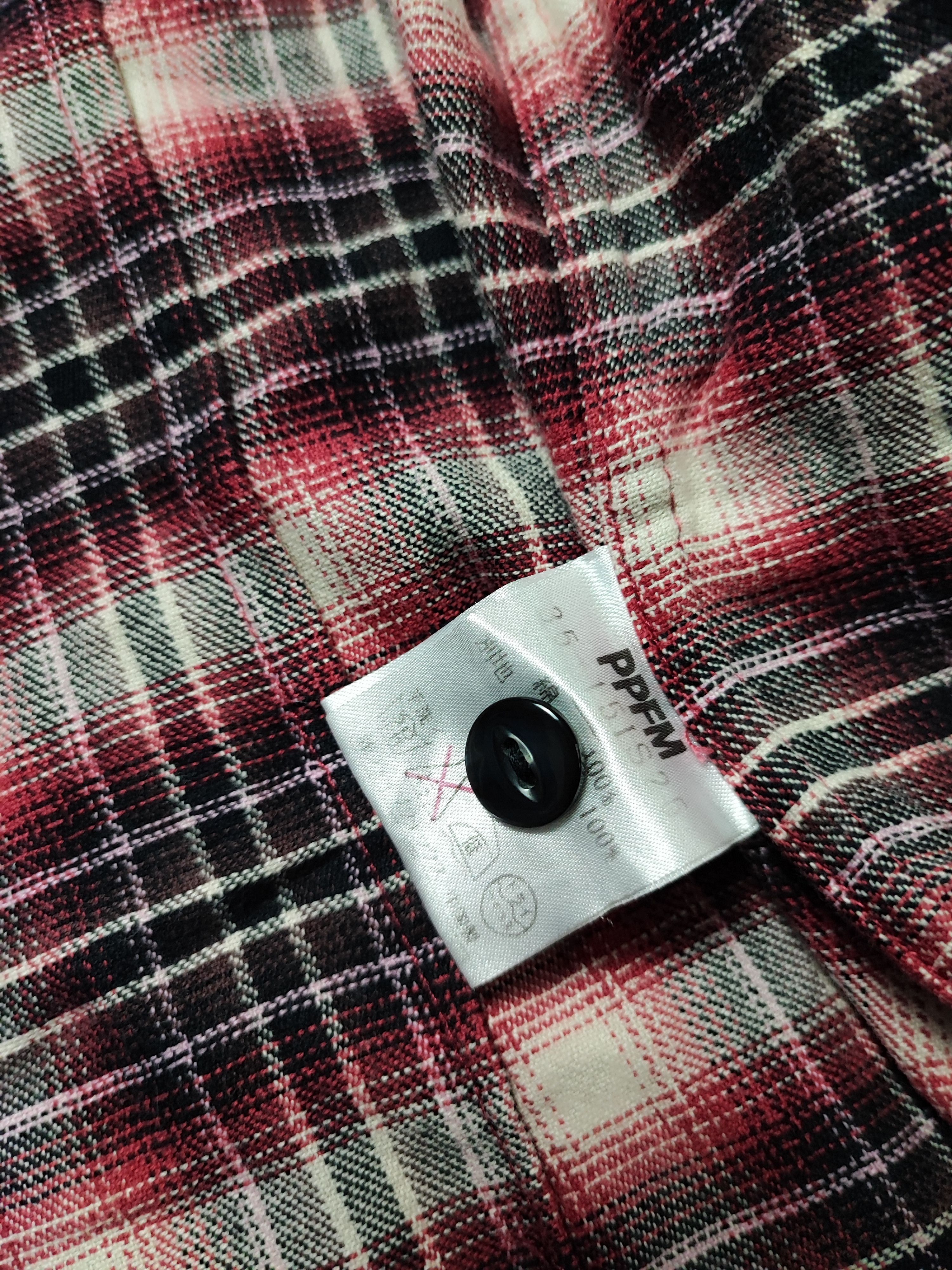 PPFM PPFM Double Layered Flannel Hoodie/Shirt Size US M / EU 48-50 / 2 - 13 Thumbnail