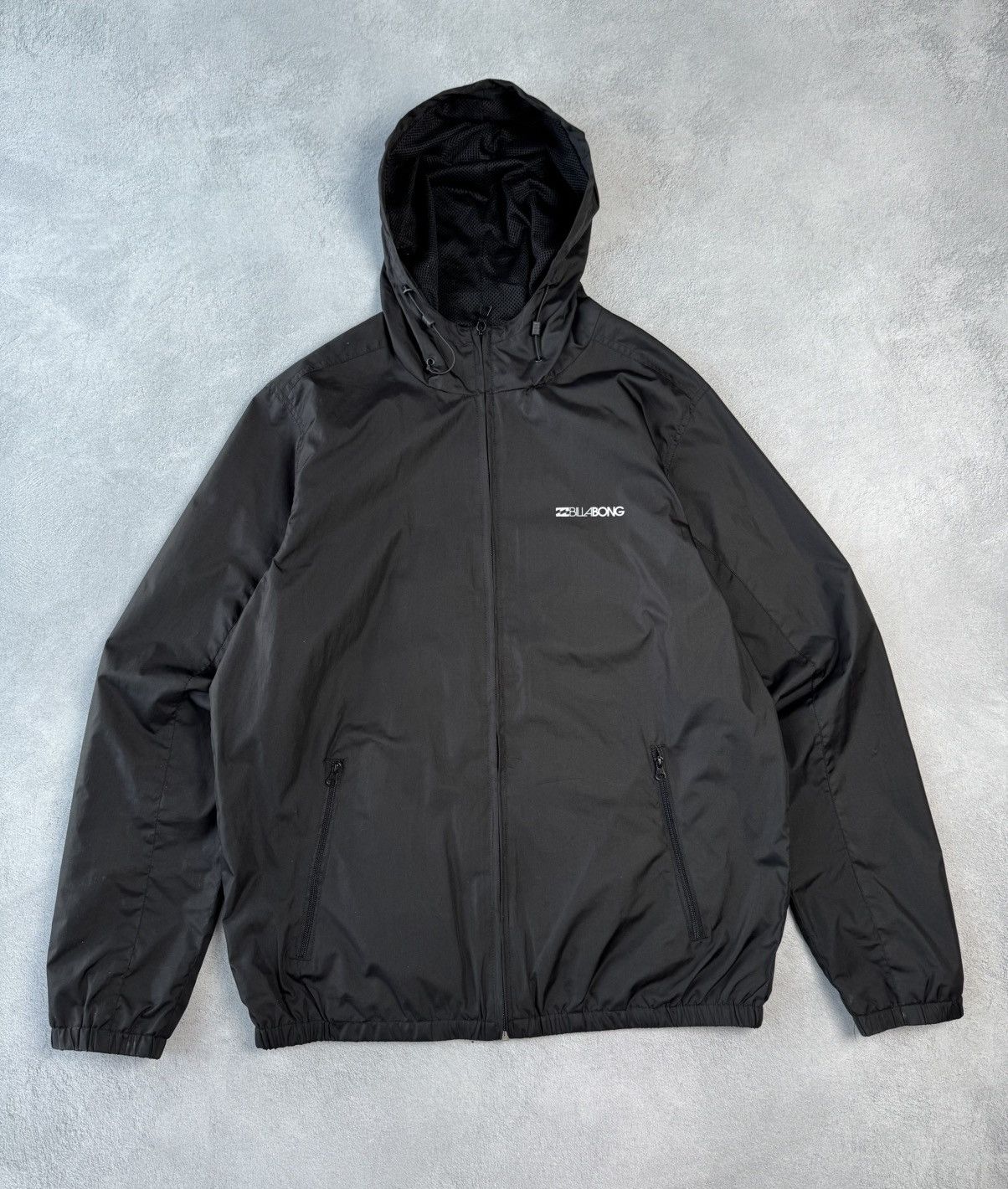 Billabong Billabong Big Logo Hooded Nylon Windbreaker Jacket Size US S / EU 44-46 / 1 - 4 Thumbnail