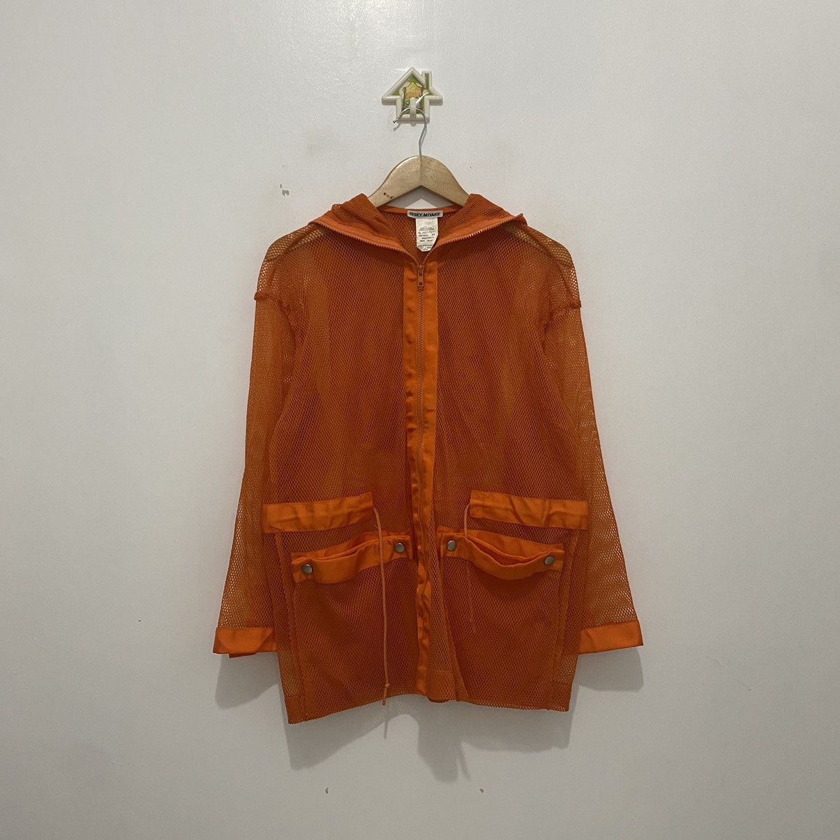 Issey Miyake × Pleats Please Issey Miyake Issey Miyake Mesh Zip up Jacket Size XS / US 0-2 / IT 36-38 - 1 Thumbnail