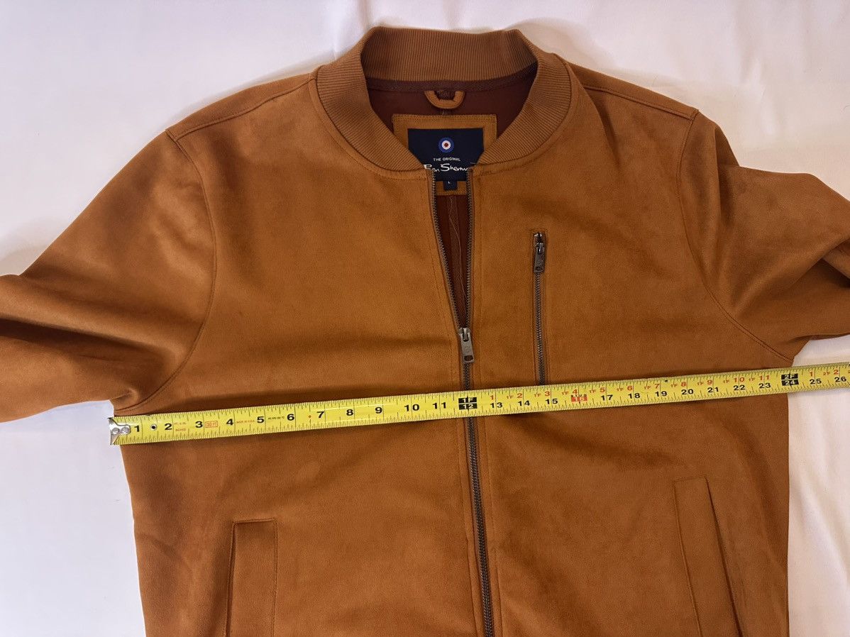 Ben Sherman Ben Sherman Men's Faux Suede Bomber Jacket Full Zip Large Size US L / EU 52-54 / 3 - 4 Thumbnail