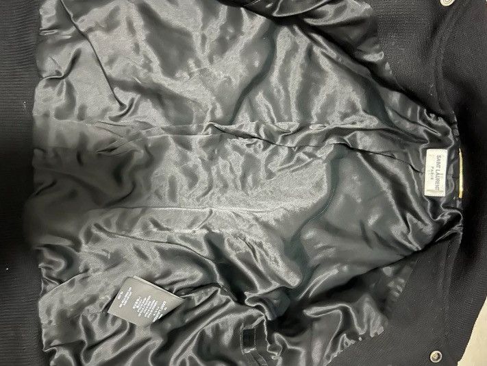 Saint Laurent Paris × Yves Saint Laurent Saint Laurent SLP Baseball Jacket2410-Nextarrow Size XS / US 0-2 / IT 36-38 - 4 Thumbnail
