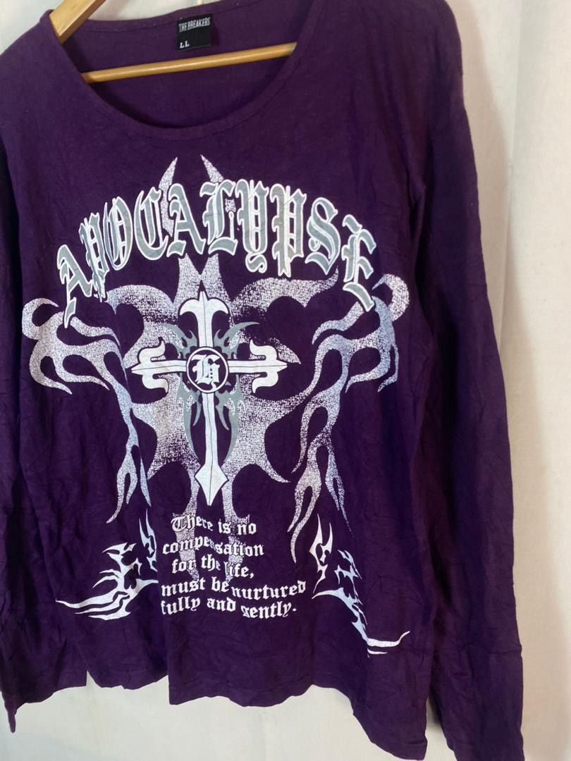 Japanese Brand Unisex🔥The breakers printed long sleeve tshirt Size US L / EU 52-54 / 3 - 4 Thumbnail