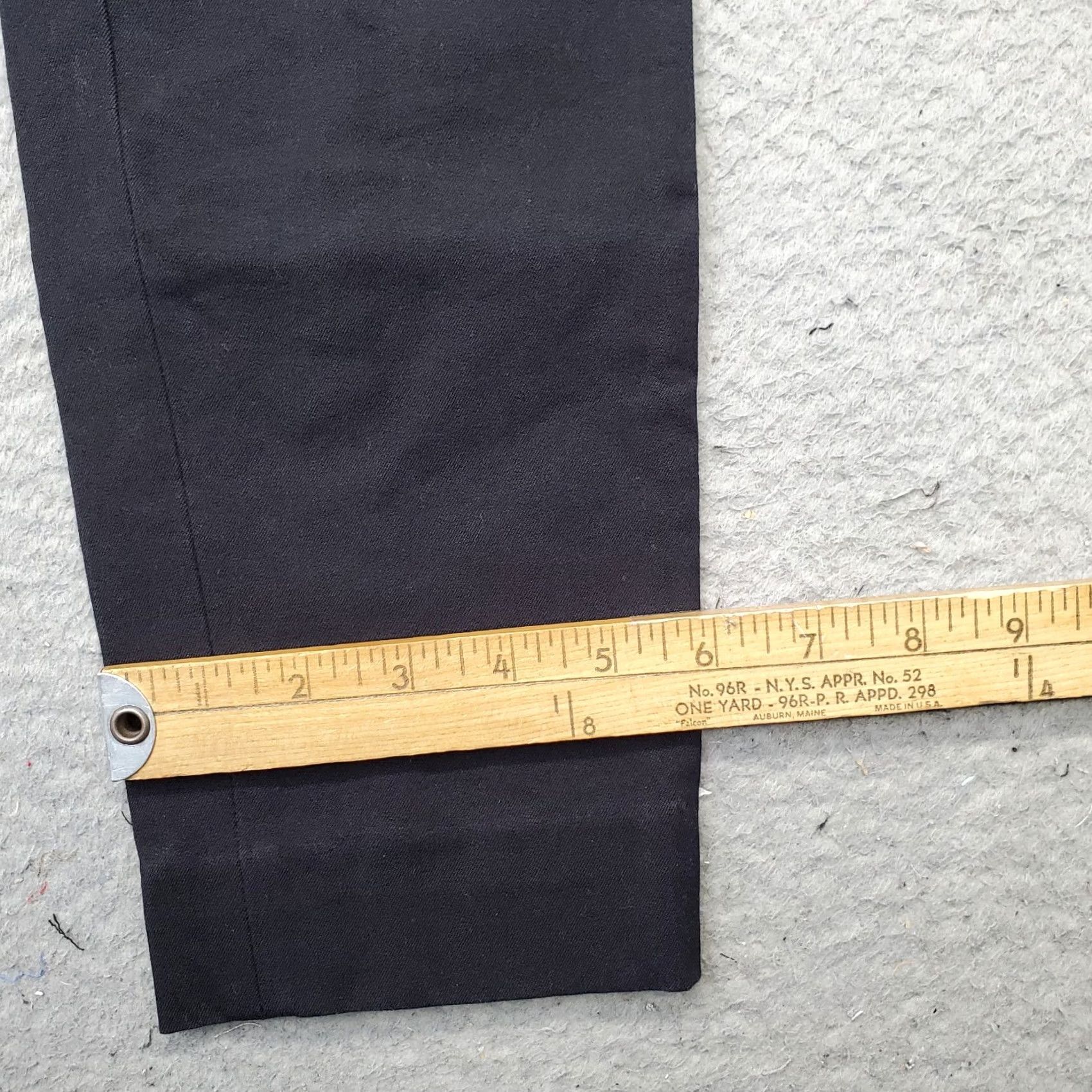 Everlane Everlane Ankle Pants Womens Size 0 Black Business Stretch Side Zip Straight Leg Size 25" / US 0 / IT 36 - 5 Thumbnail