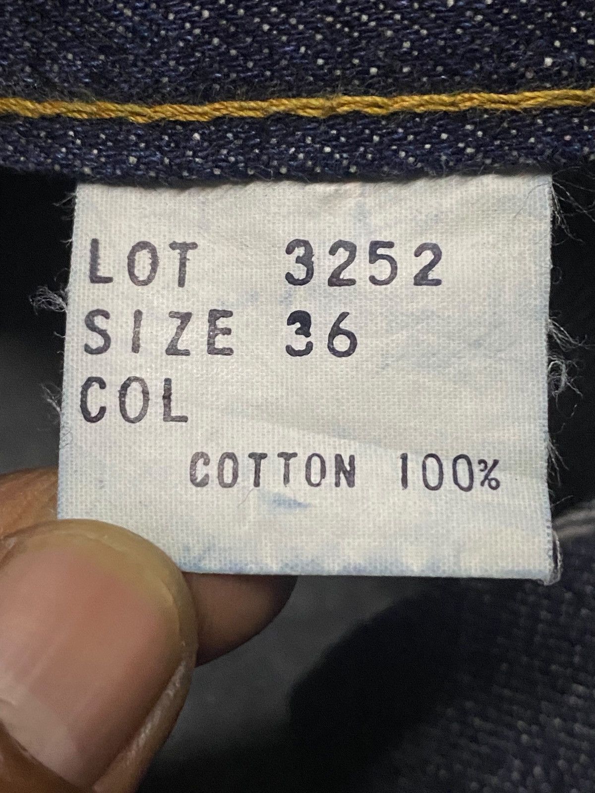 KOJIMA GENES Vintage Japanese Brand Slider Inpired Evisu 70s Jeans Size US 36 / EU 52 - 15 Thumbnail