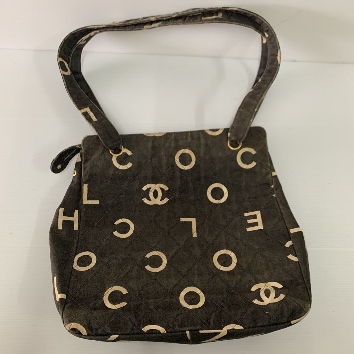 Chanel Chanel Vintage Canvas Shoulder Bag Size ONE SIZE - 14 Thumbnail