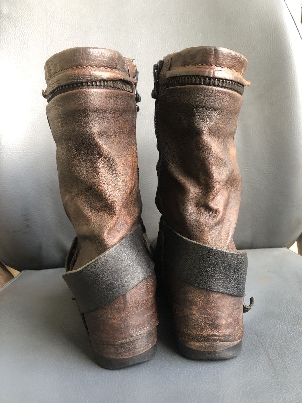 A.S.98 A.S 98 Brown Calfskin Leather Women’s Boots Size 37 Size US 7 / IT 37 - 12 Thumbnail
