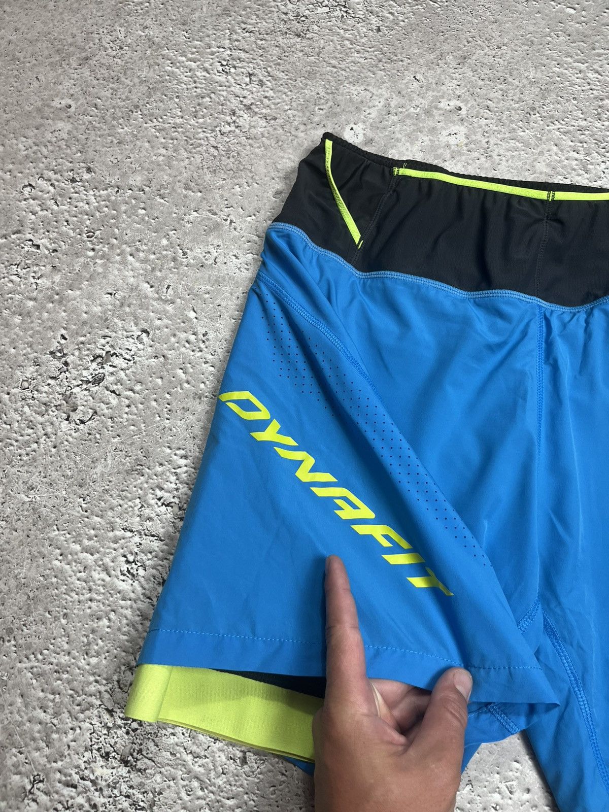 Other Dynafit Trail Running Shorts Blue Black Neon Size EU 50 US M Size US 34 / EU 50 - 5 Thumbnail