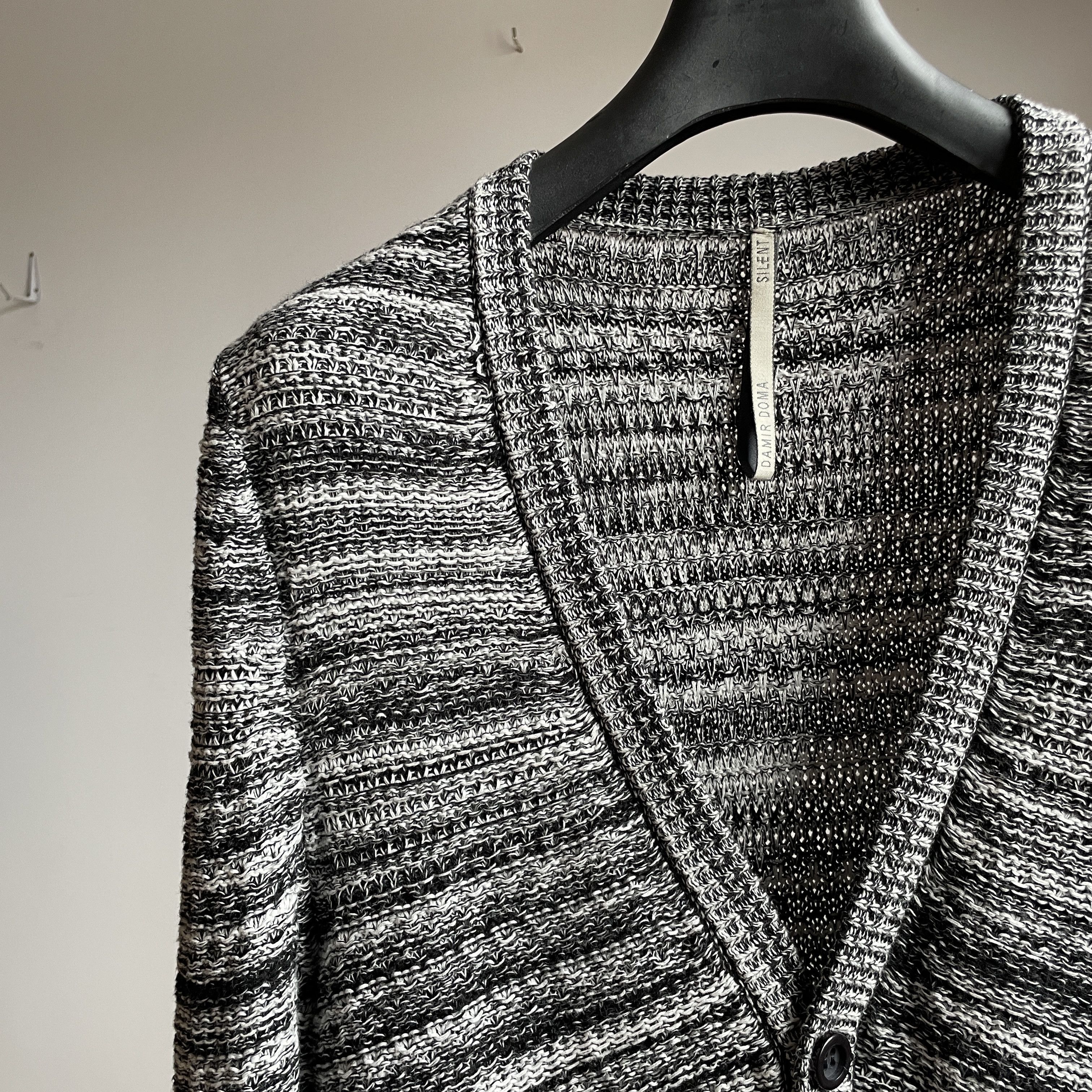 Silent By Damir Doma Silent By Damir Doma Melange Cotton Long Cardigan Size S Size US S / EU 44-46 / 1 - 4 Thumbnail