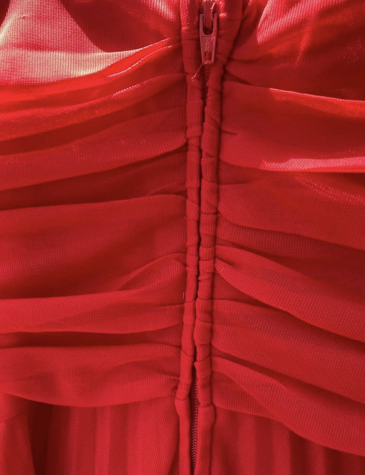 Other B Darlin Vibrant Red Maxi Dress with Embellishments Size XS / US 0-2 / IT 36-38 - 7 Thumbnail