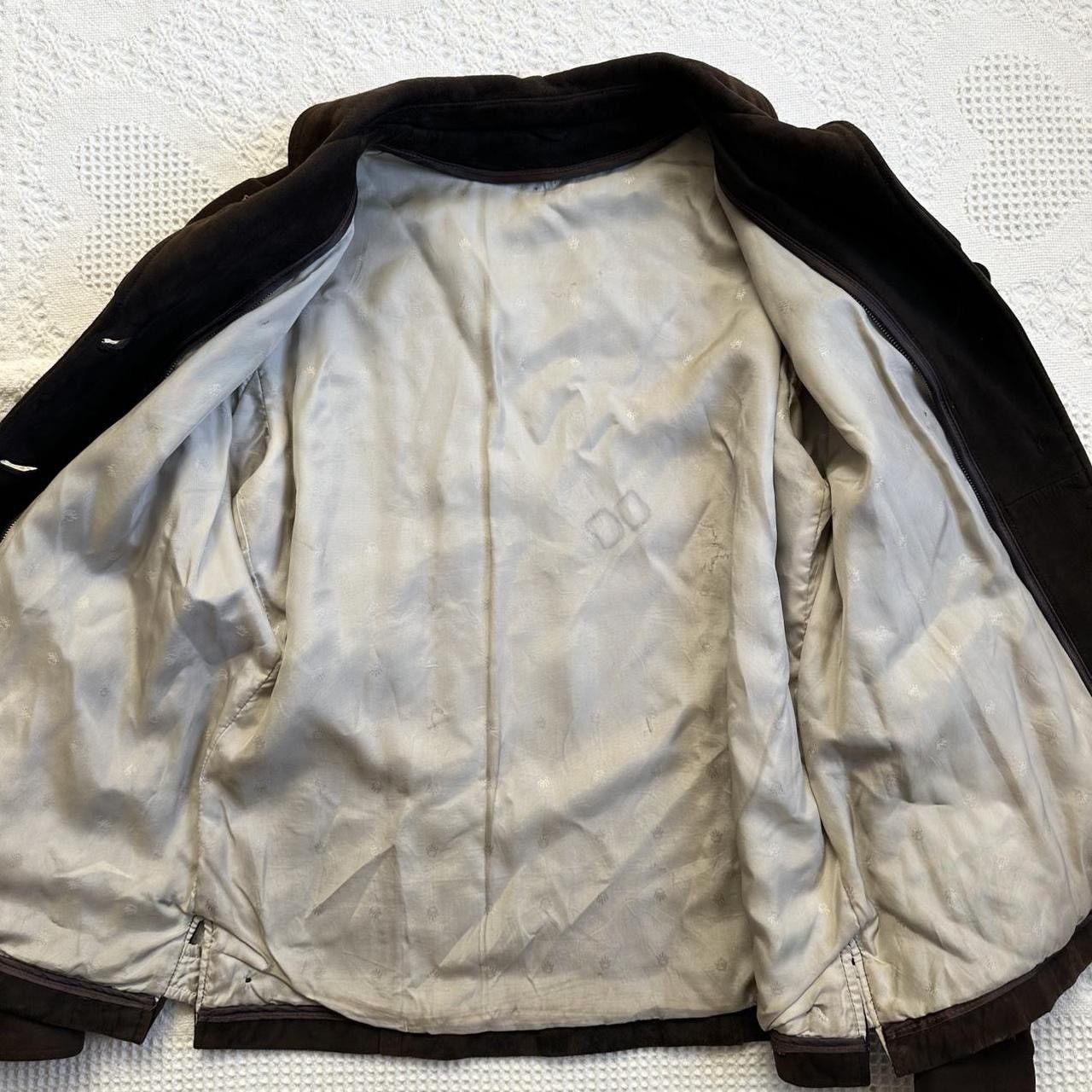 Other Vintage Leather Suede Jacket Coat Womens Large Brown Western Size L / US 10 / IT 46 - 7 Thumbnail