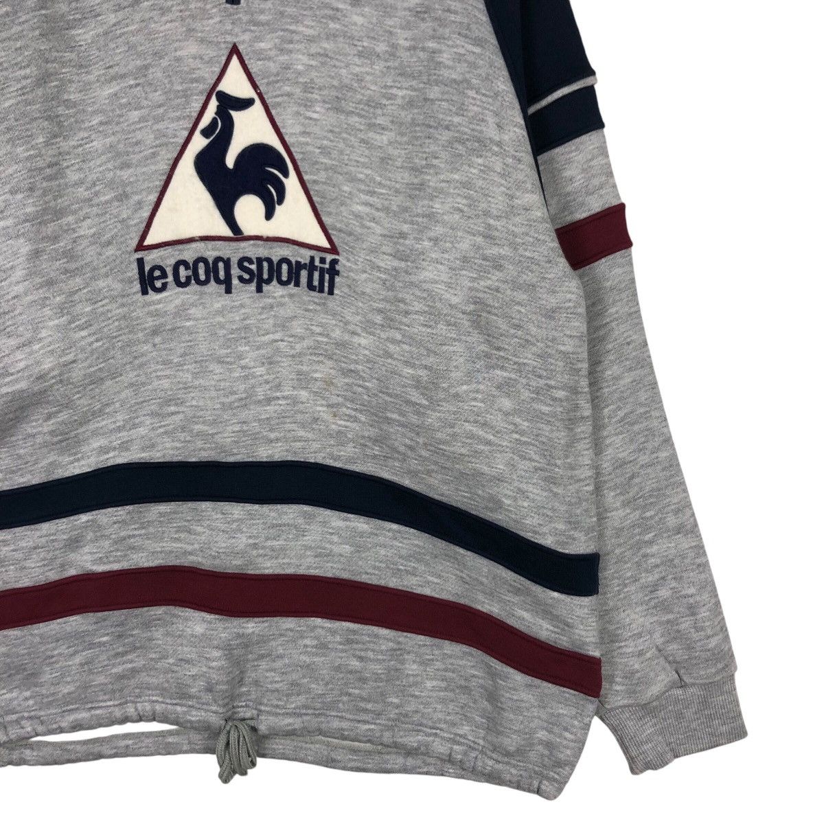 Japanese Brand × Le Coq Sportif × Vintage Vintage Le Coq Sportif Sweatshirt Jumper Rare 90s Medium Size US M / EU 48-50 / 2 - 4 Thumbnail