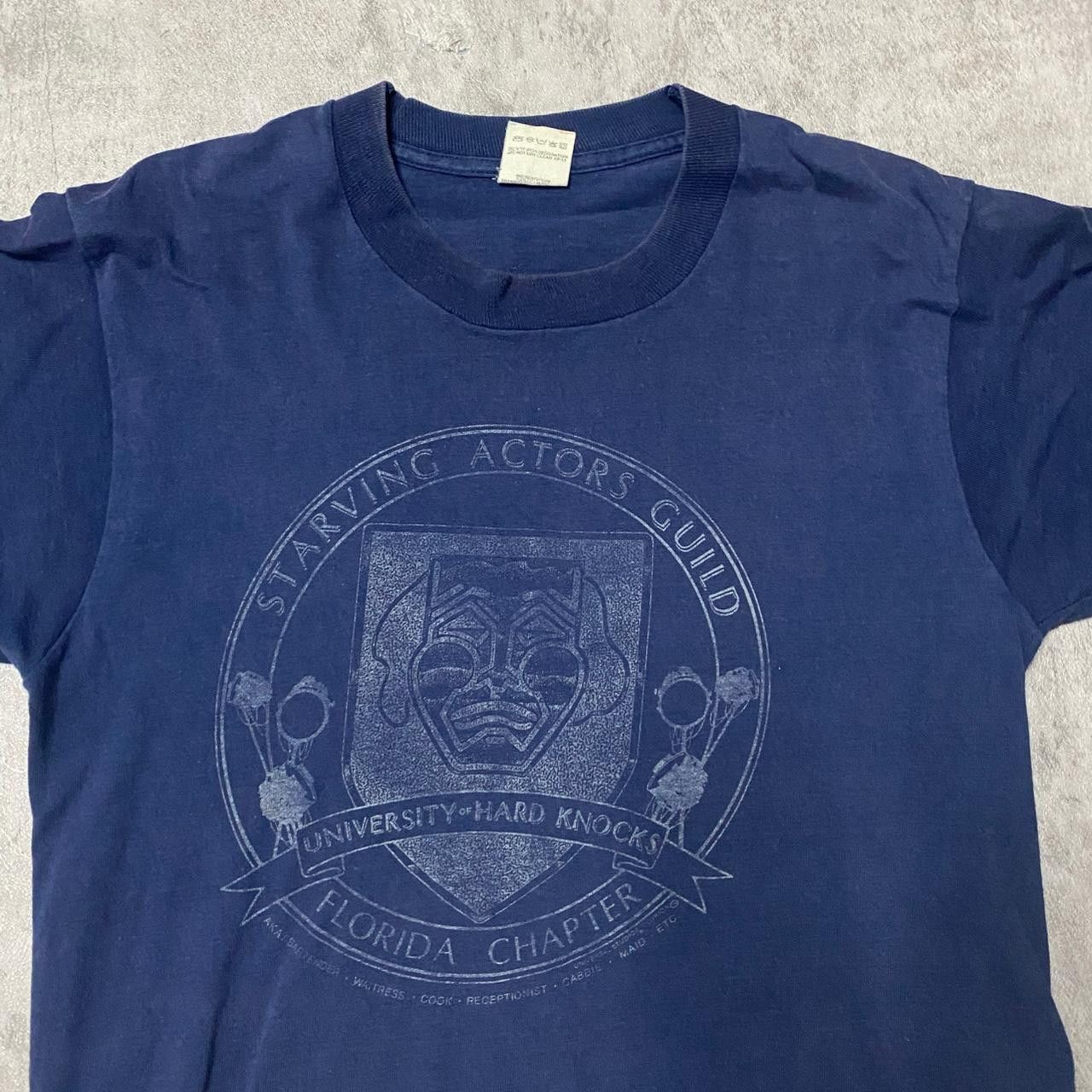 Other 80s Florida Chapter Starving Actors Guild navy tee tee Size US S / EU 44-46 / 1 - 2 Thumbnail