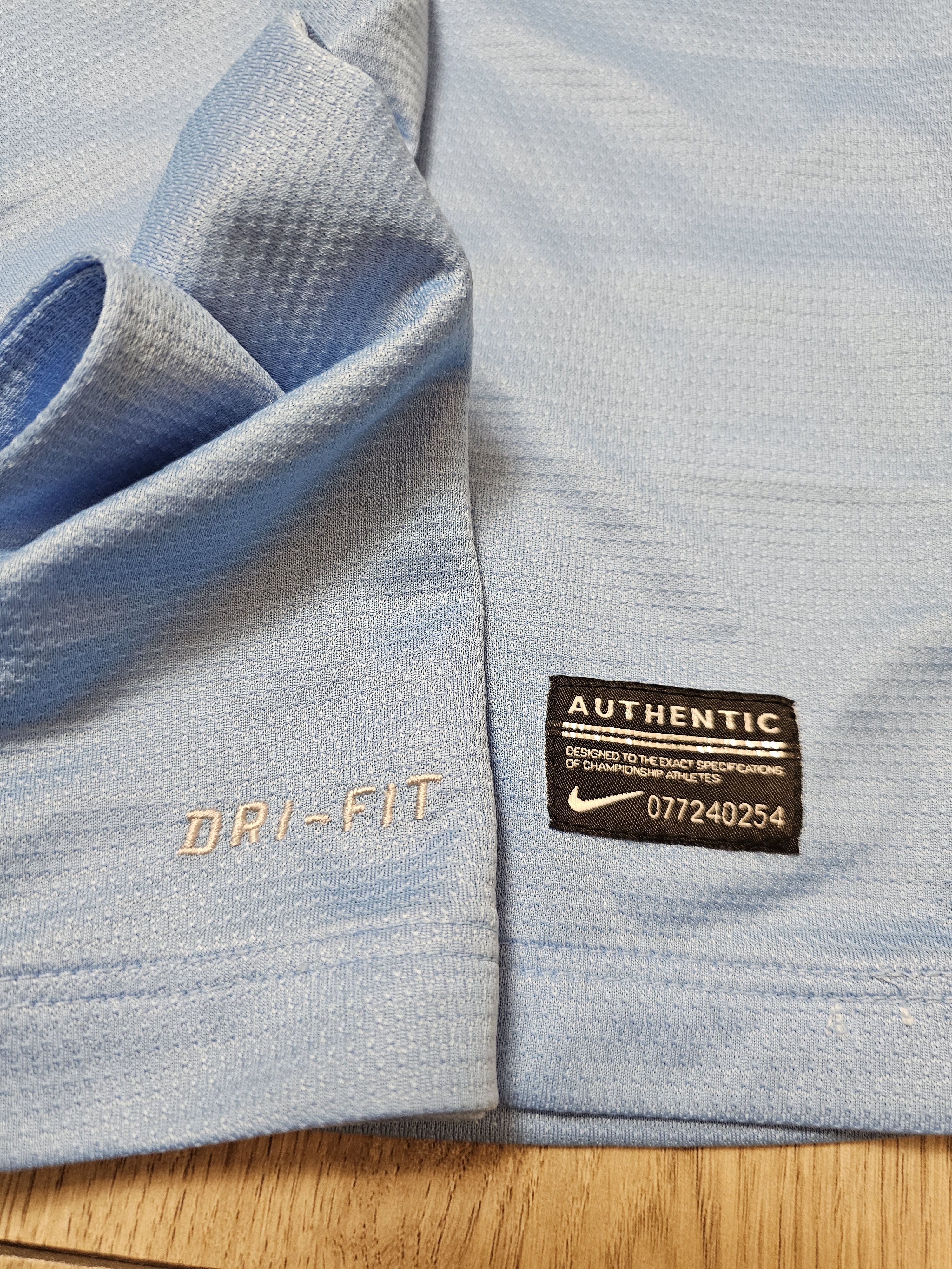 Nike × Vintage MANCHESTER CITY 2013 2014 HOME FOOTBALL SHIRT SOCCER JERSEY Size US M / EU 48-50 / 2 - 5 Thumbnail
