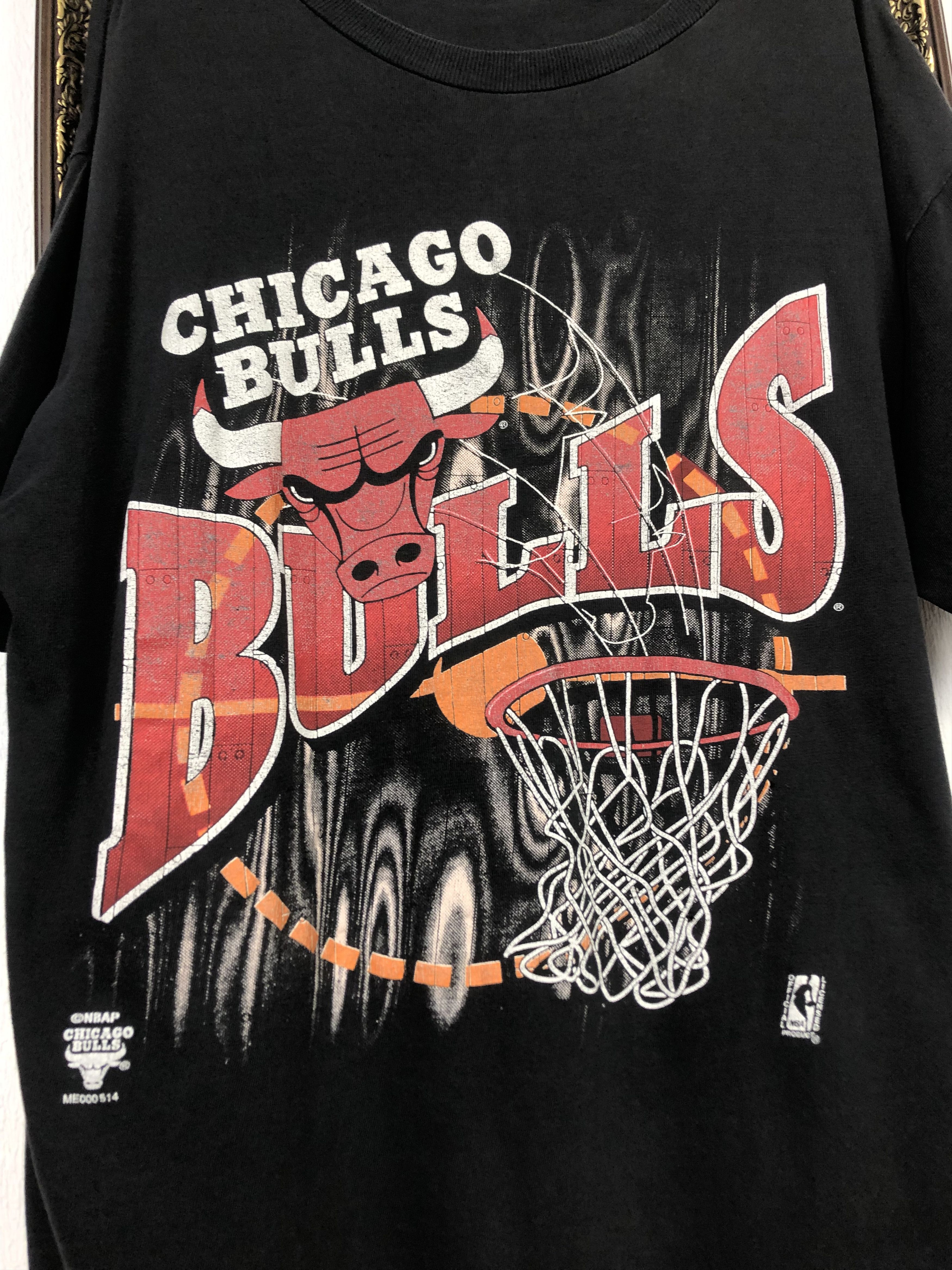 NBA Vintage Chicago Bulls Over Print Shirt Jersey Rare Hype Bull Size US XL / EU 56 / 4 - 3 Thumbnail