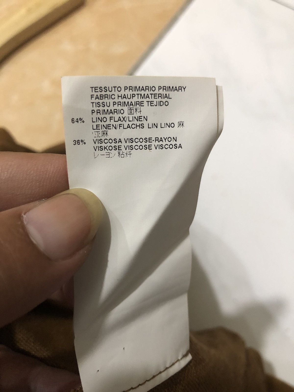 Maison Margiela MM6 Maison Margiela Paris Linen A-Line Dress Size XS / US 0-2 / IT 36-38 - 9 Thumbnail