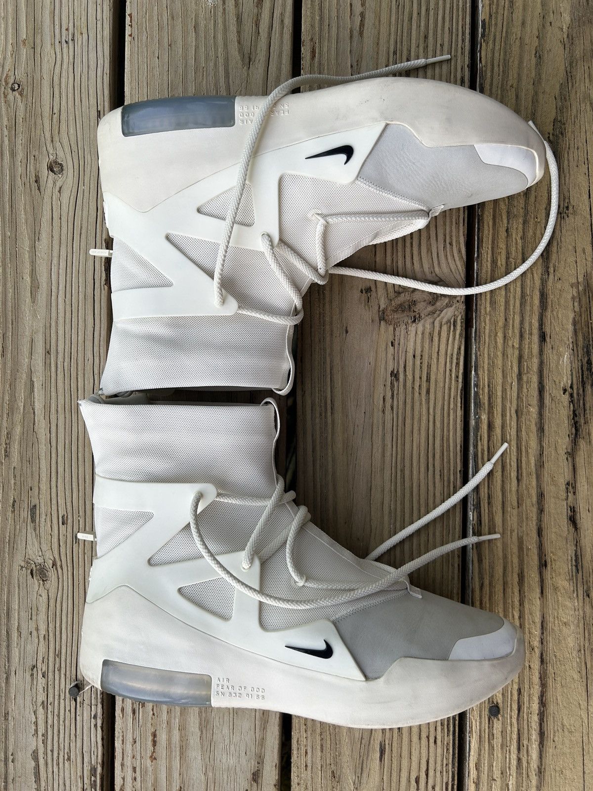 Nike air fear of god fog Jerry Lorenzo sail AR4237-100