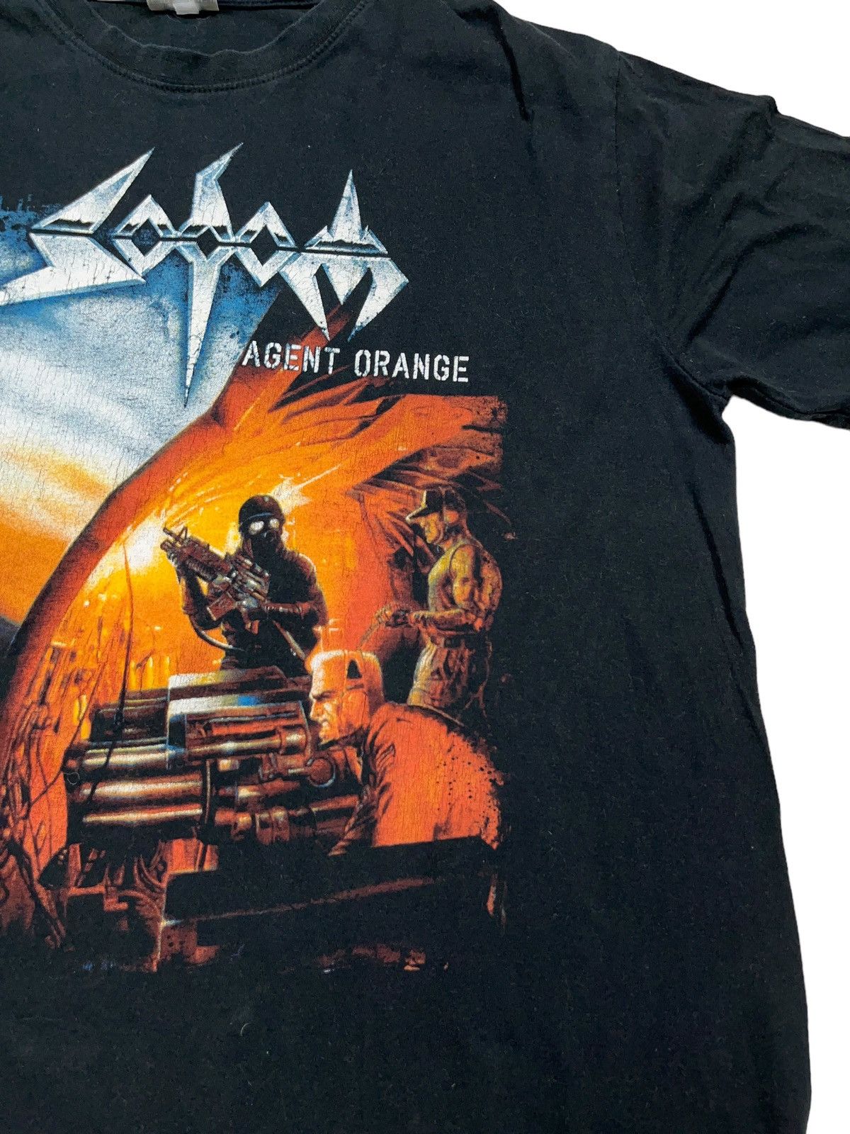 Band Tees Vintage 00s Sodom Agent Orange T-shirt Size US M / EU 48-50 / 2 - 4 Thumbnail