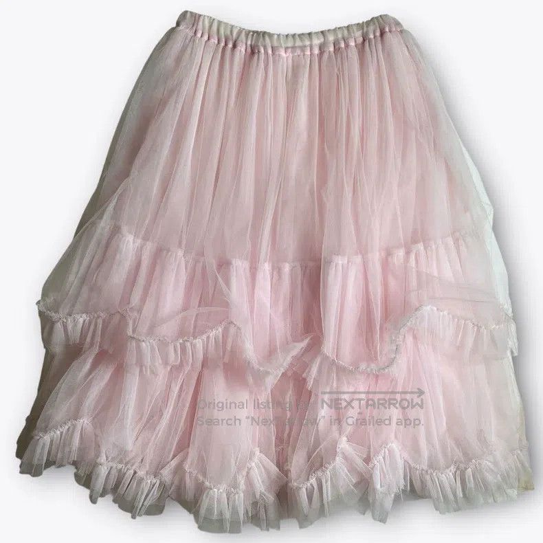 Comme des Garcons Comme Des Garcons size S Pink vintage tulle skirt Size 23" - 1 Thumbnail