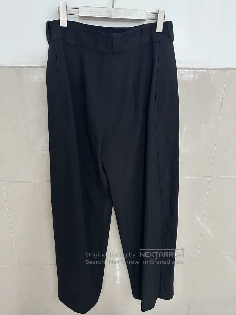 The Row The Row size 2 Black wool straight-leg pants Size 25" / US 0 / IT 36 - 2 Thumbnail