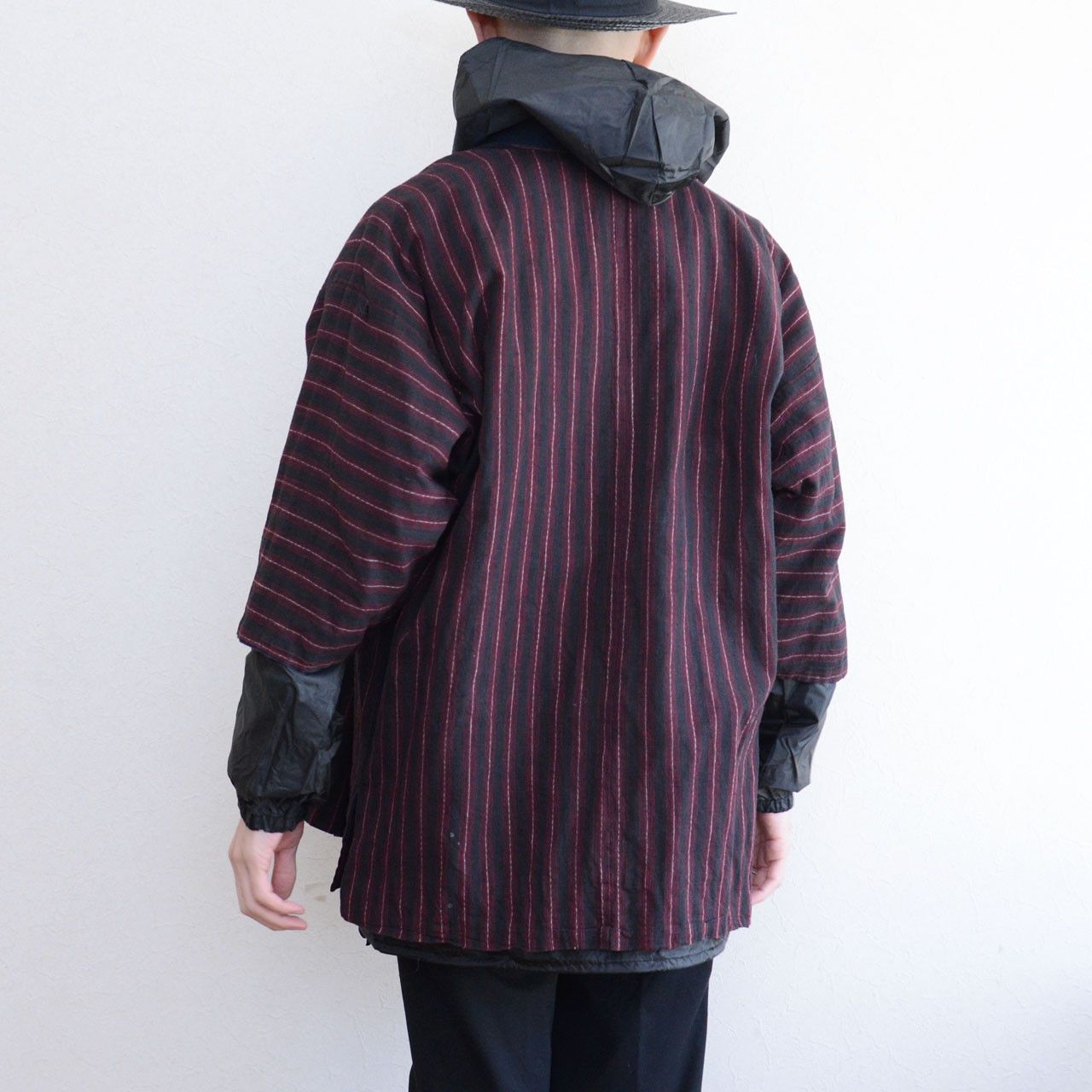 Other Japanese Noragi Jacket Cotton Indigo Collar Japan Vintage Size L / US 10 / IT 46 - 14 Thumbnail