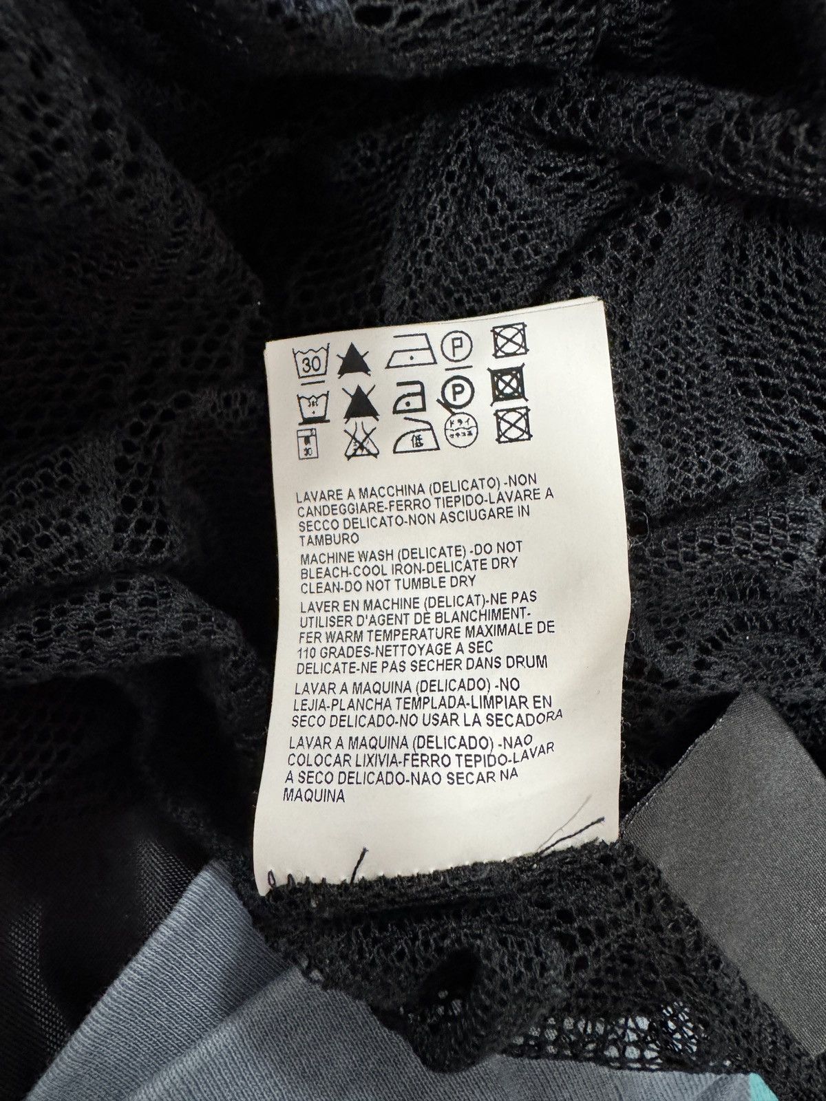 Versace SS12 Runway Lace Shirt Black Medusa French Lace Sheer 38 Size US M / EU 48-50 / 2 - 11 Thumbnail