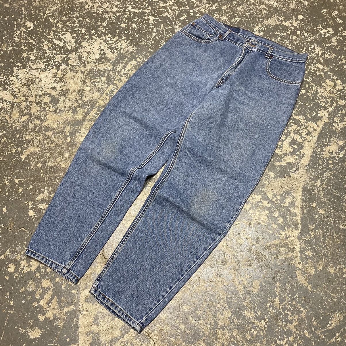 Levi's × Vintage Vintage Levi’s 560 Baggy Fit Blue Denim Jeans USA 90s Size US 33 - 5 Thumbnail