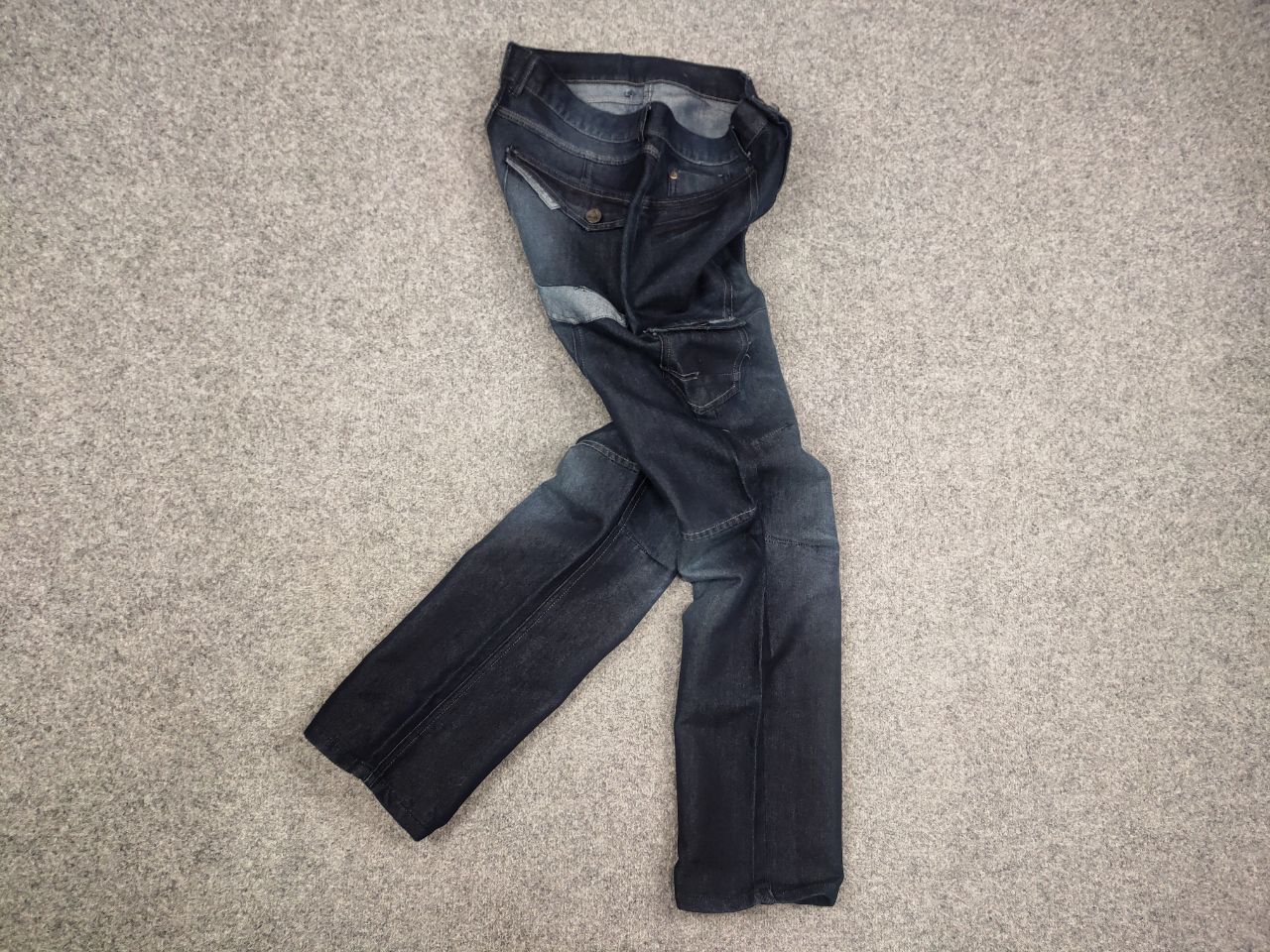 If Six Was Nine Vintage Airwalk skateboard Blue Faded Denim Jeans Y2K Style Size US 34 / EU 50 - 10 Thumbnail