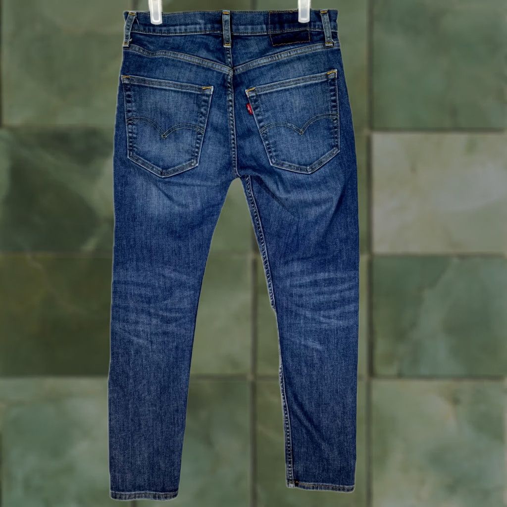 Levi's Levi’s 502 Jeans Men’s 30x28 Blue Denim Stretch Mid-Rise Straight Leg Size US 30 / EU 46 - 1 Thumbnail