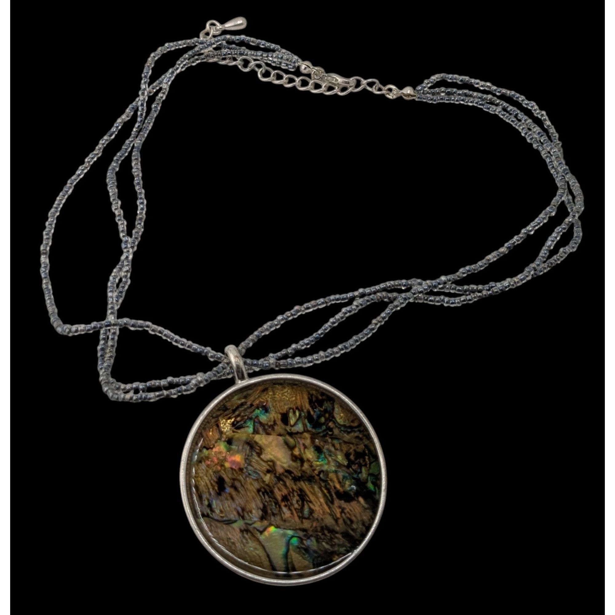 Other Vintage Bohemian Mermaidcore Abalone Shell Pendant Necklace Size ONE SIZE - 2 Thumbnail