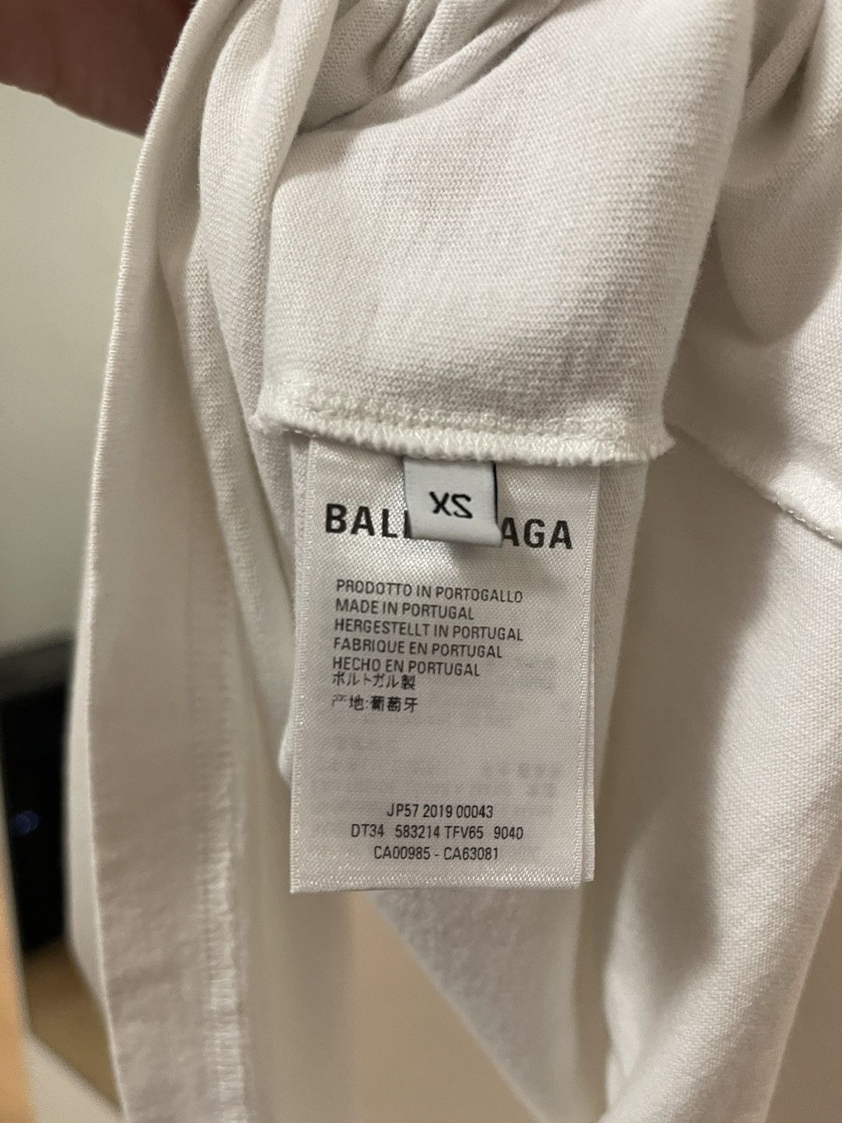 Balenciaga Balenciaga Oversized T-Shirt Size US XS / EU 42 / 0 - 5 Thumbnail