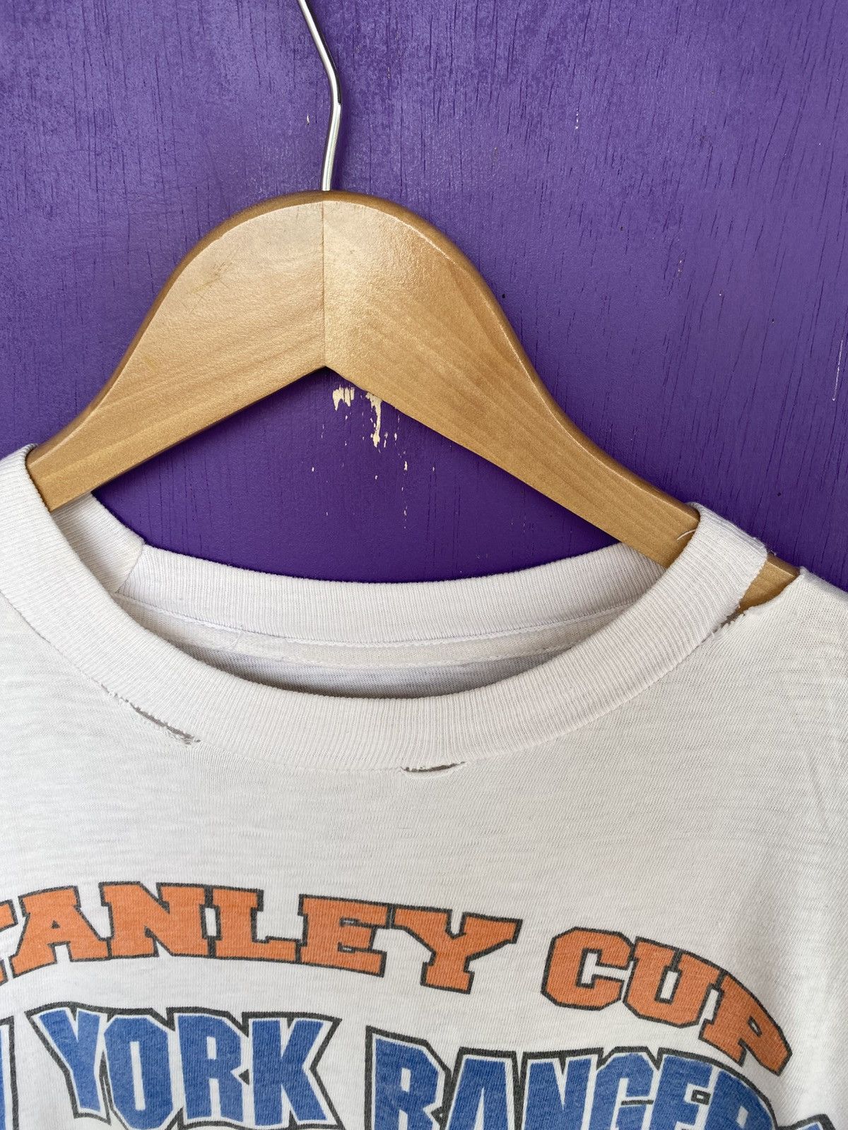 Other Vintage 1994 New York rangers stanley cup champs t-shirt Size US L / EU 52-54 / 3 - 4 Thumbnail