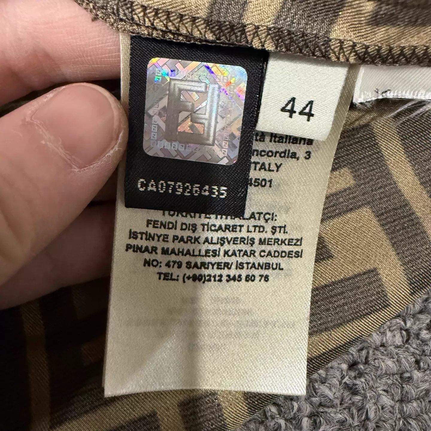 Fendi Fendi silk FF print suit 44 99 new Size US S / EU 44-46 / 1 - 4 Thumbnail