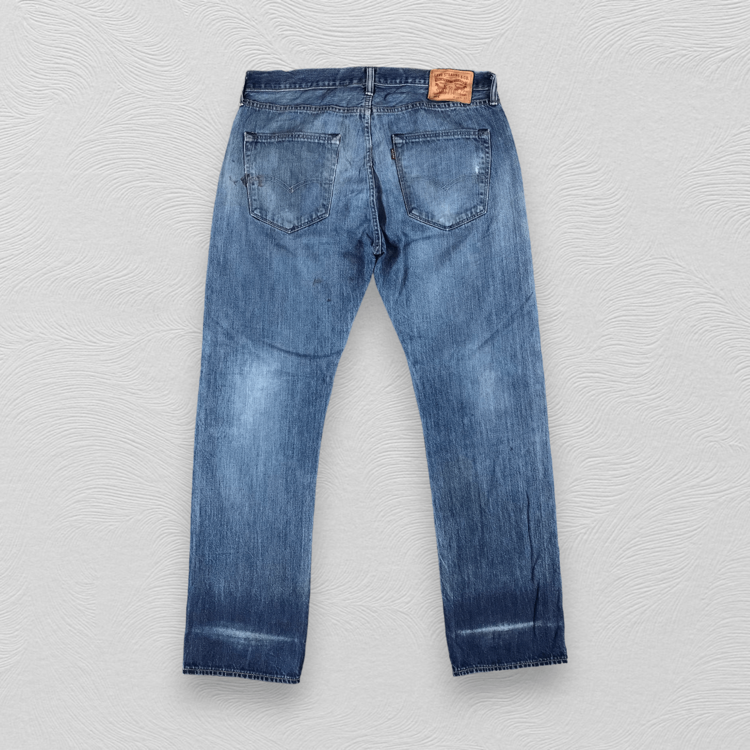 Levi's Levis 501 Jeans Blue Wash Denim KJ1125 Size US 36 / EU 52 - 2 Thumbnail