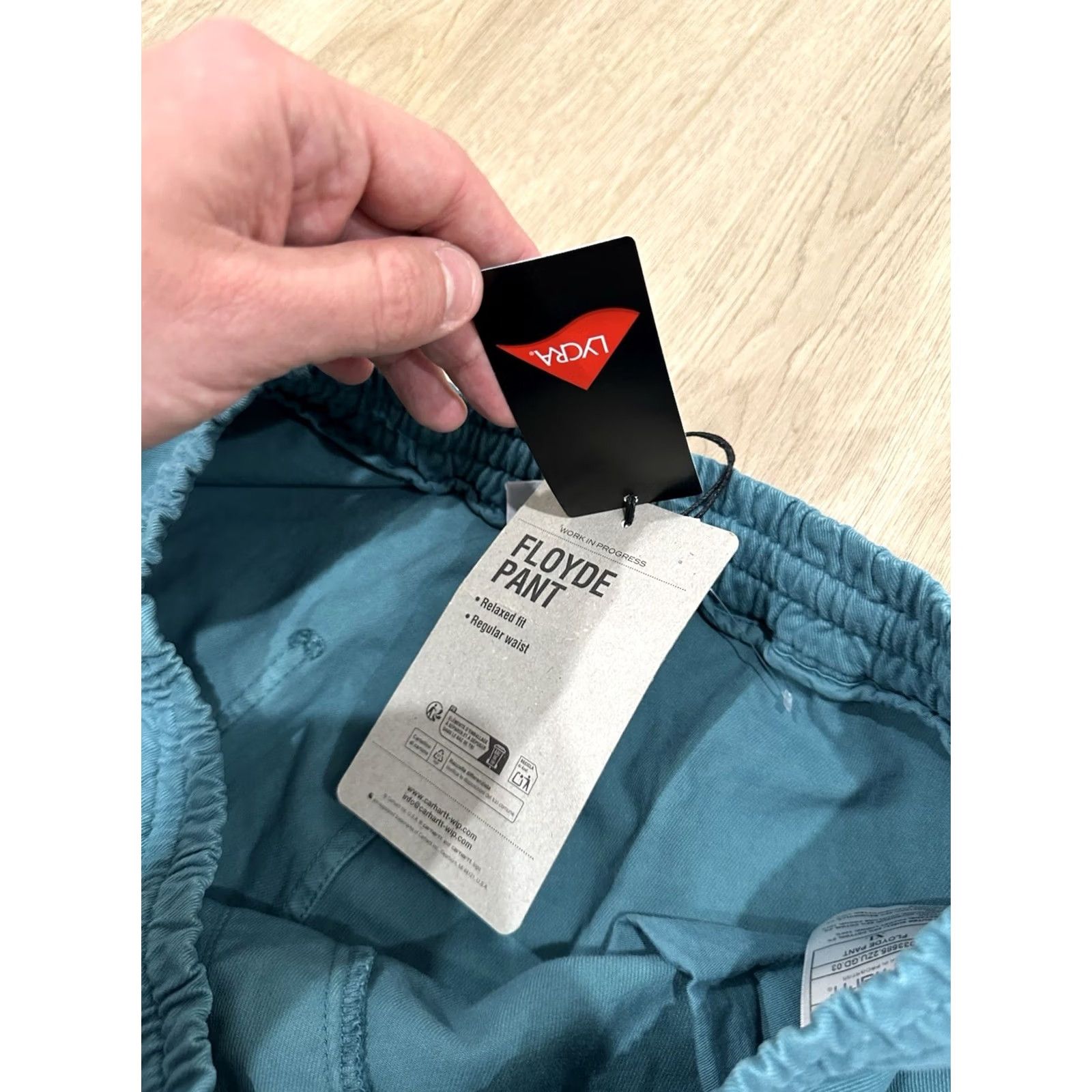 Carhartt Wip NWT Carhartt Wip Saguaro Drawstring Pants Mens XL Activewear Size US 36 / EU 52 - 7 Thumbnail