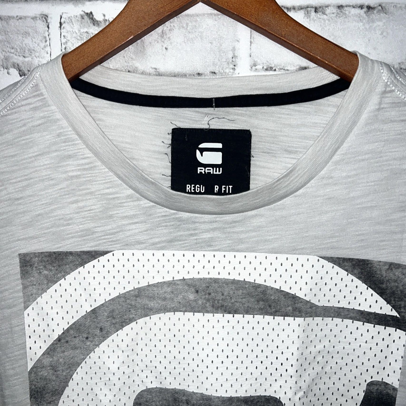 G-Star G Star Raw White Graphic T-Shirt Mens Size L Size US S / EU 44-46 / 1 - 2 Thumbnail