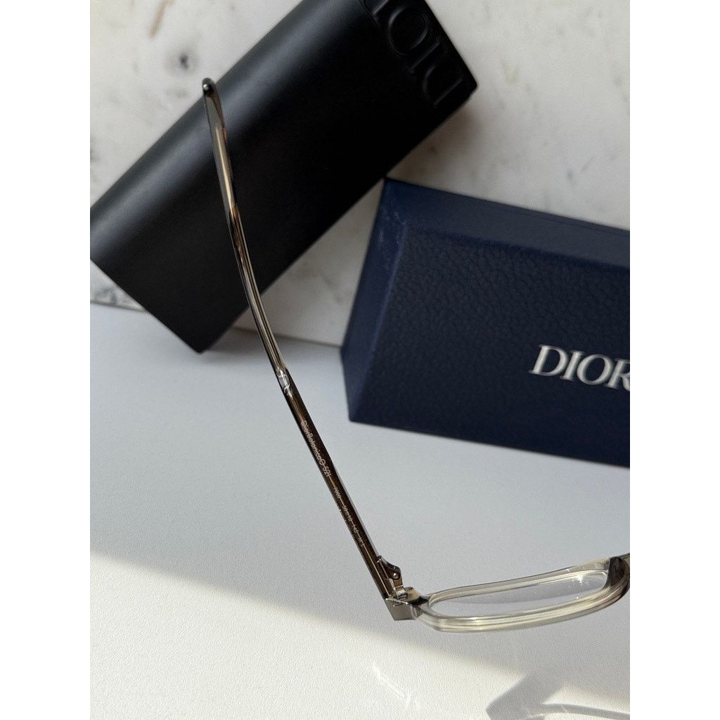 Dior NEW Dior BotanicaO S2I Unisex Eyeglasses Frames in Brown Size ONE SIZE - 5 Thumbnail