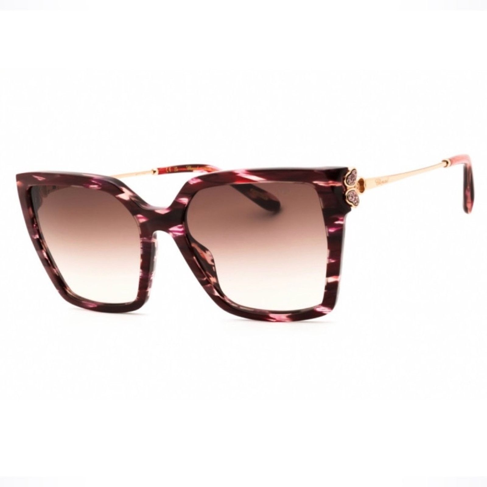 Chopard New! Chopard SCH371S 01G2 Happy Hearts Women Sunglasses Size ONE SIZE - 3 Thumbnail