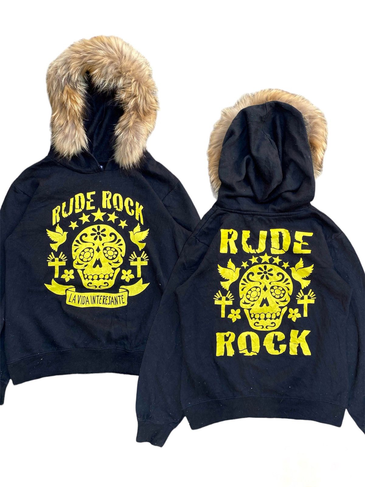 Hysteric Glamour × If Six Was Nine × Le Grande Bleu (L.G.B.) Rude Rock - Japanese Fur Hoodie Ifsixwasnine lgb style Size US S / EU 44-46 / 1 - 1 Thumbnail