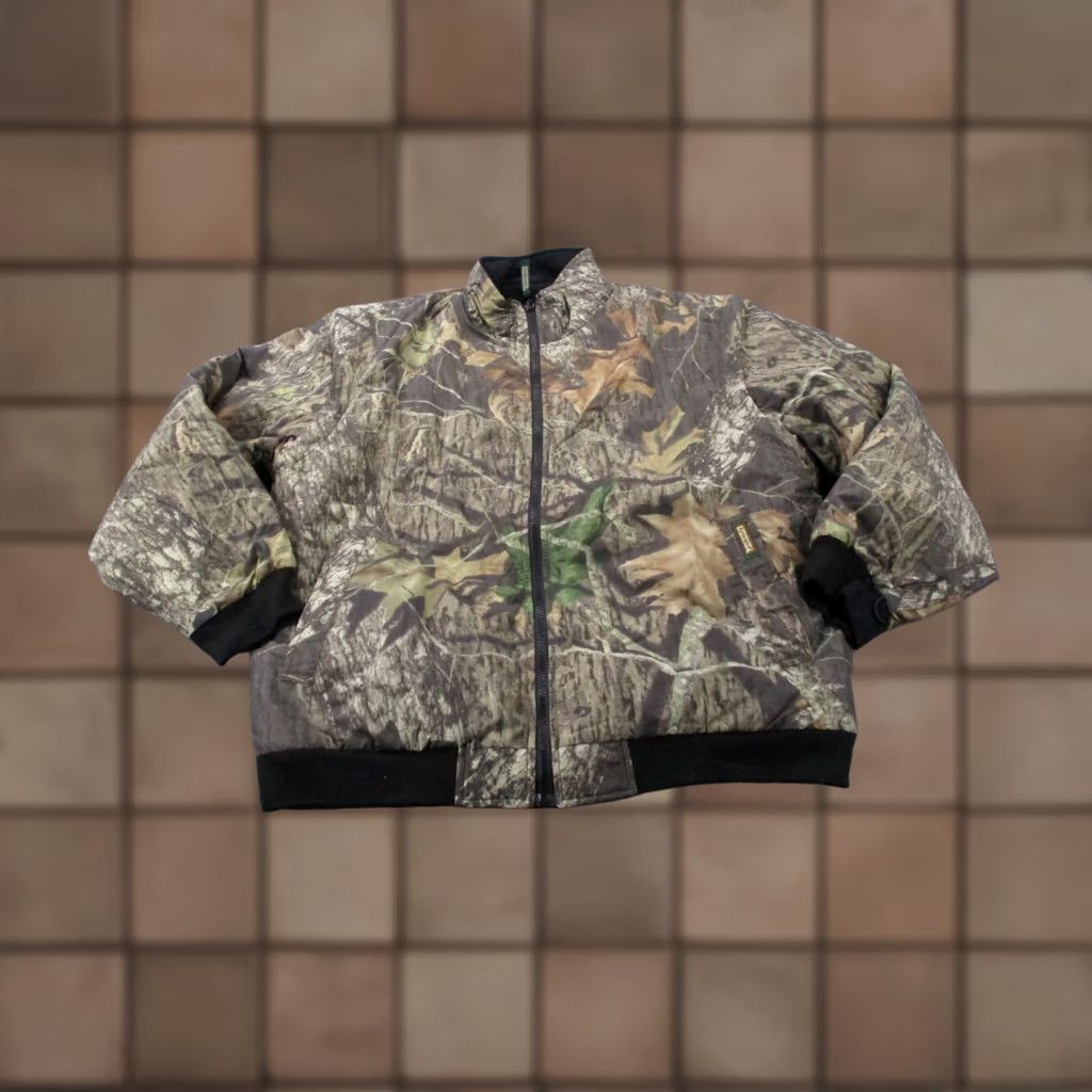 Vintage VINTAGE Remington Jacket Mens L Camo Nylon Fleece Reversible Hunting Outdoor Mossy Oak Size US L / EU 52-54 / 3 - 1 Thumbnail