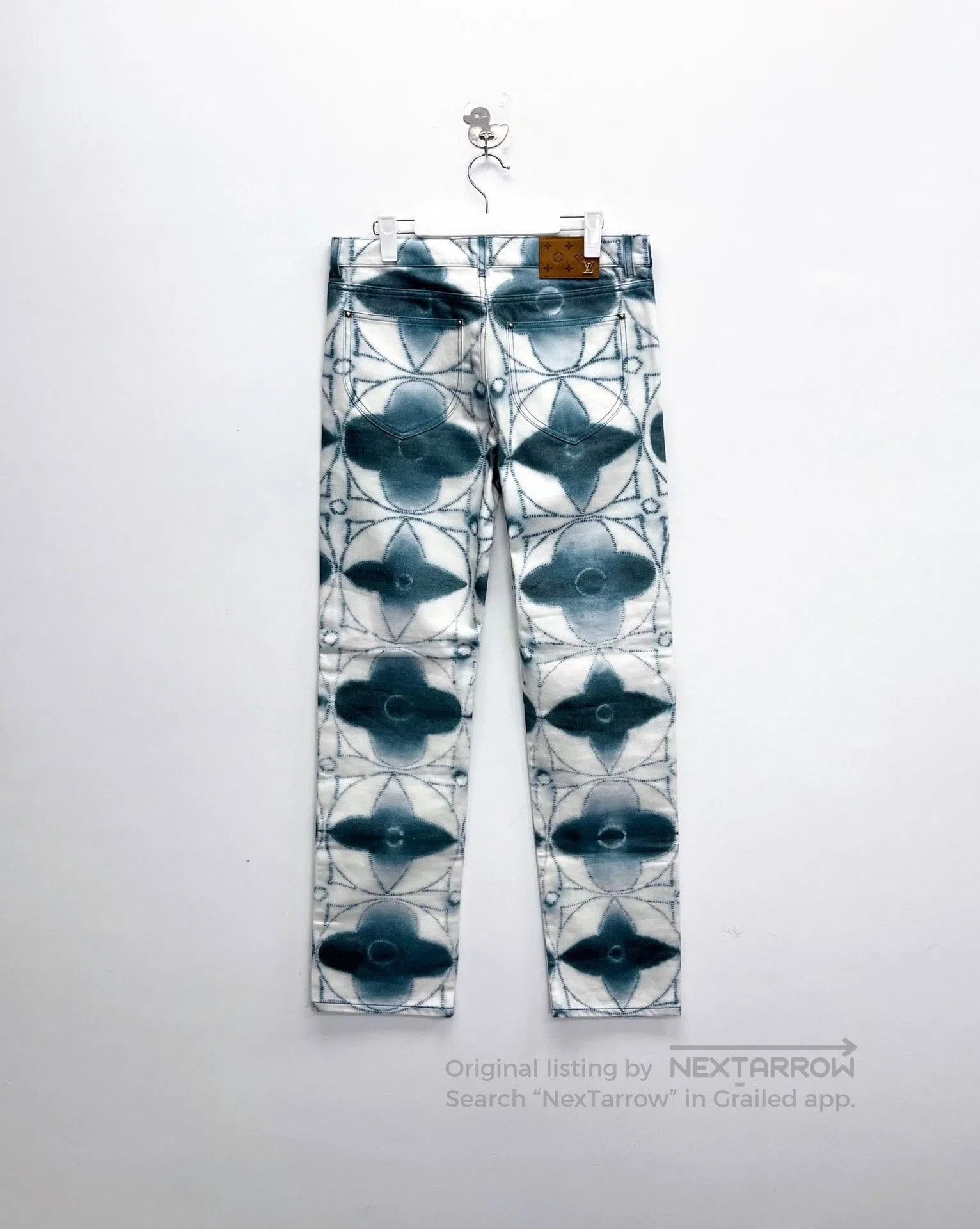Louis Vuitton Louis Vuitton Ink Print Jeans. Size US 30 / EU 46 - 2 Thumbnail