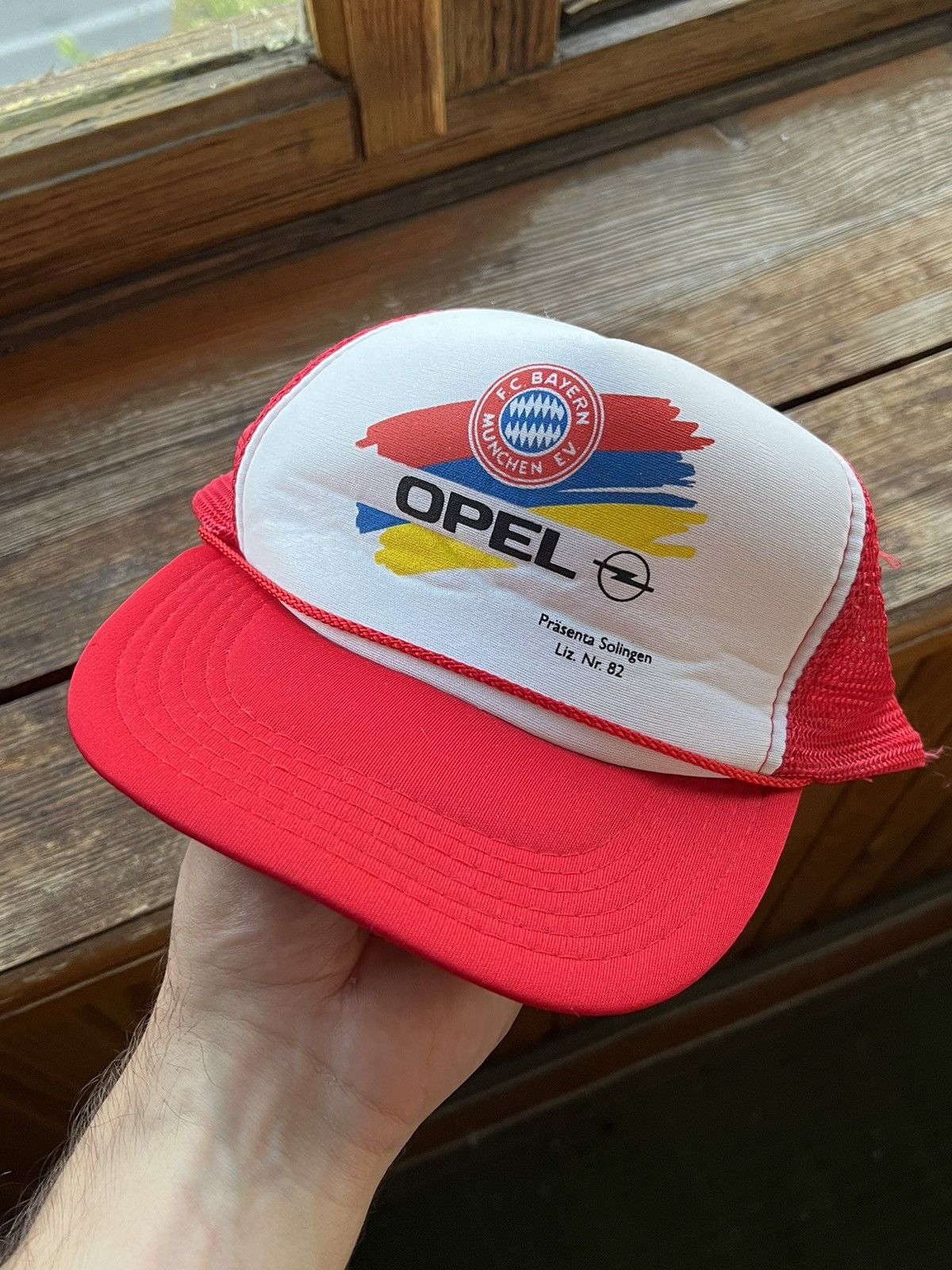 Vintage Vintage 90s Hat Opel Fc Bayern Munchen Football Soccer Cap Size ONE SIZE - 2 Thumbnail