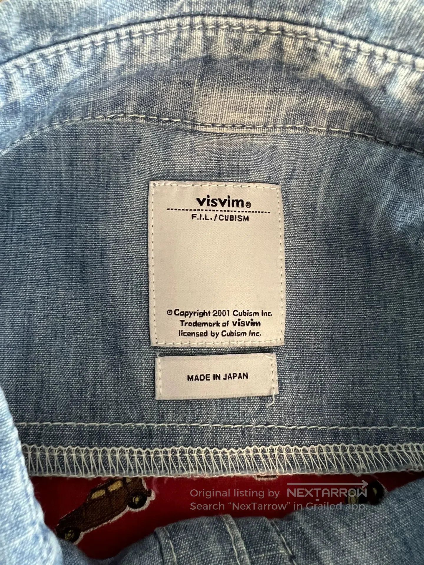 Visvim visvim Granger Light Blue Denim Shirt. Size US XL / EU 56 / 4 - 2 Thumbnail