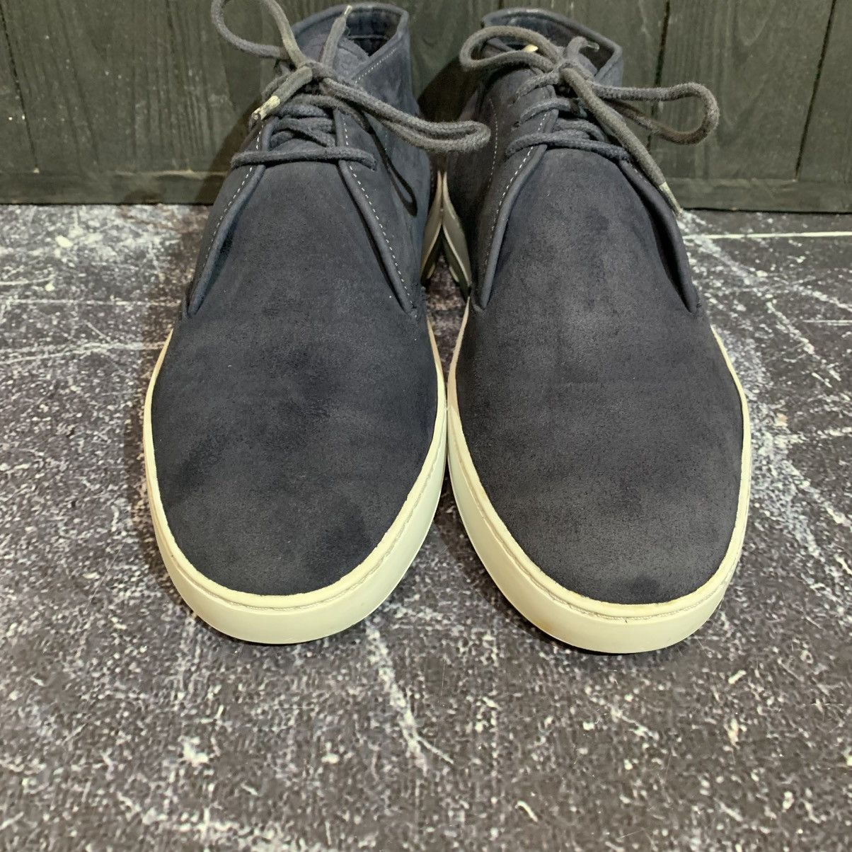 Heschung HESCHUNG Men’s Suede Ankle Sneakers Size 41 EU Size US 8 / EU 41 - 5 Thumbnail
