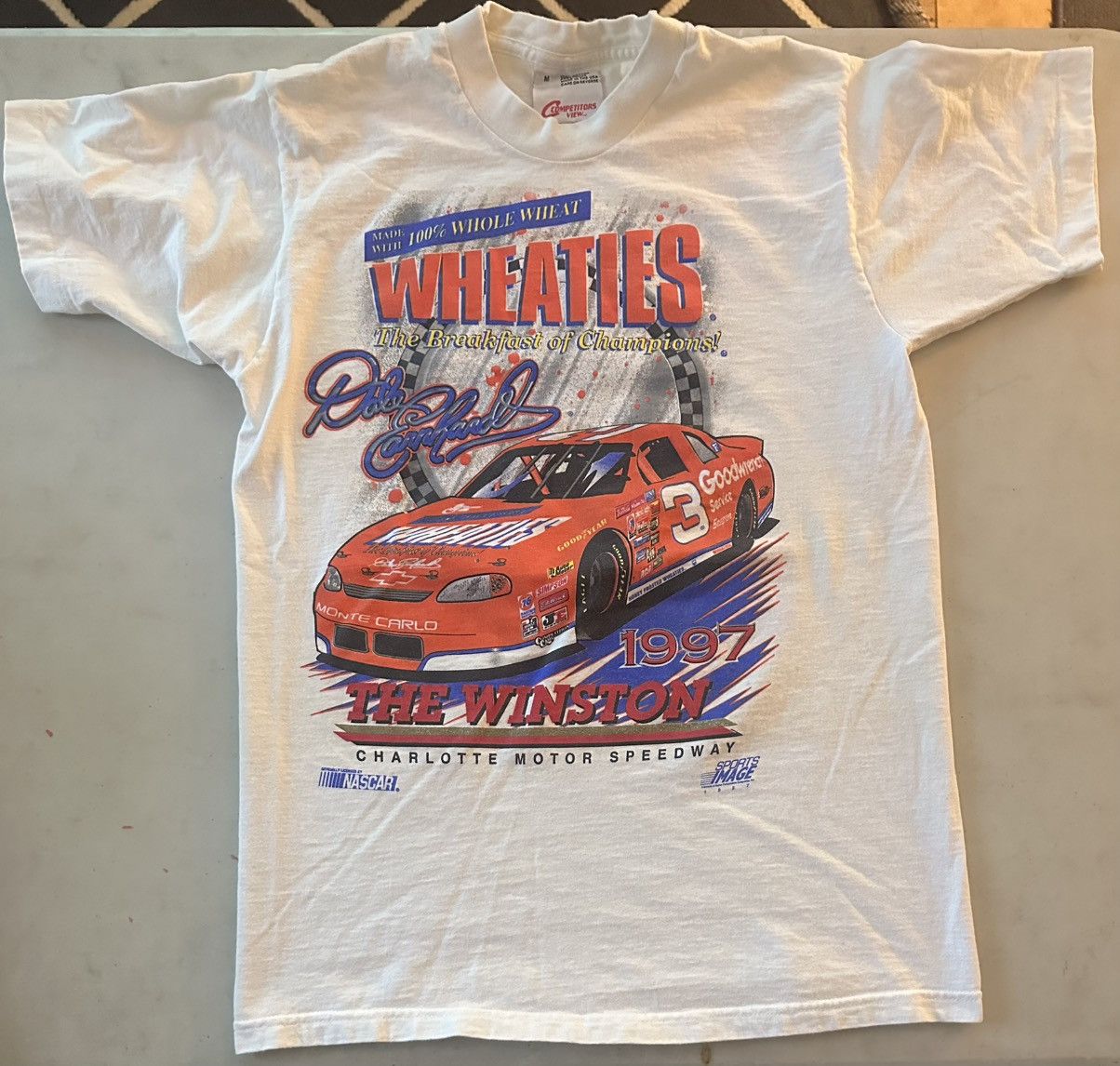 Other Dale Earnhardt 1997 Wheaties car winston cup champion shirt Size US M / EU 48-50 / 2 - 1 Thumbnail