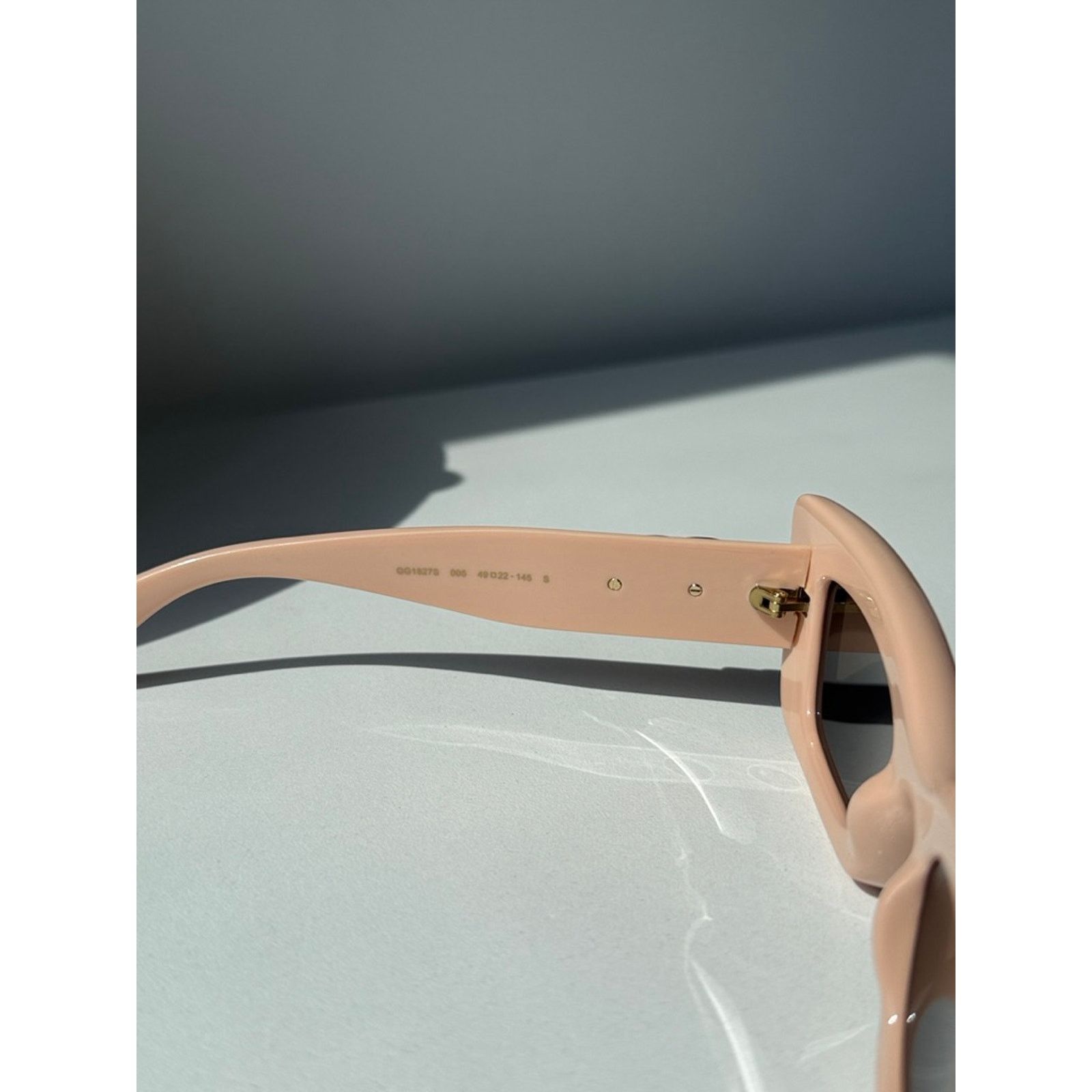 Gucci Copied - NEW Gucci GG1827S Pink Cat Eye Sunglasses Size ONE SIZE - 9 Thumbnail