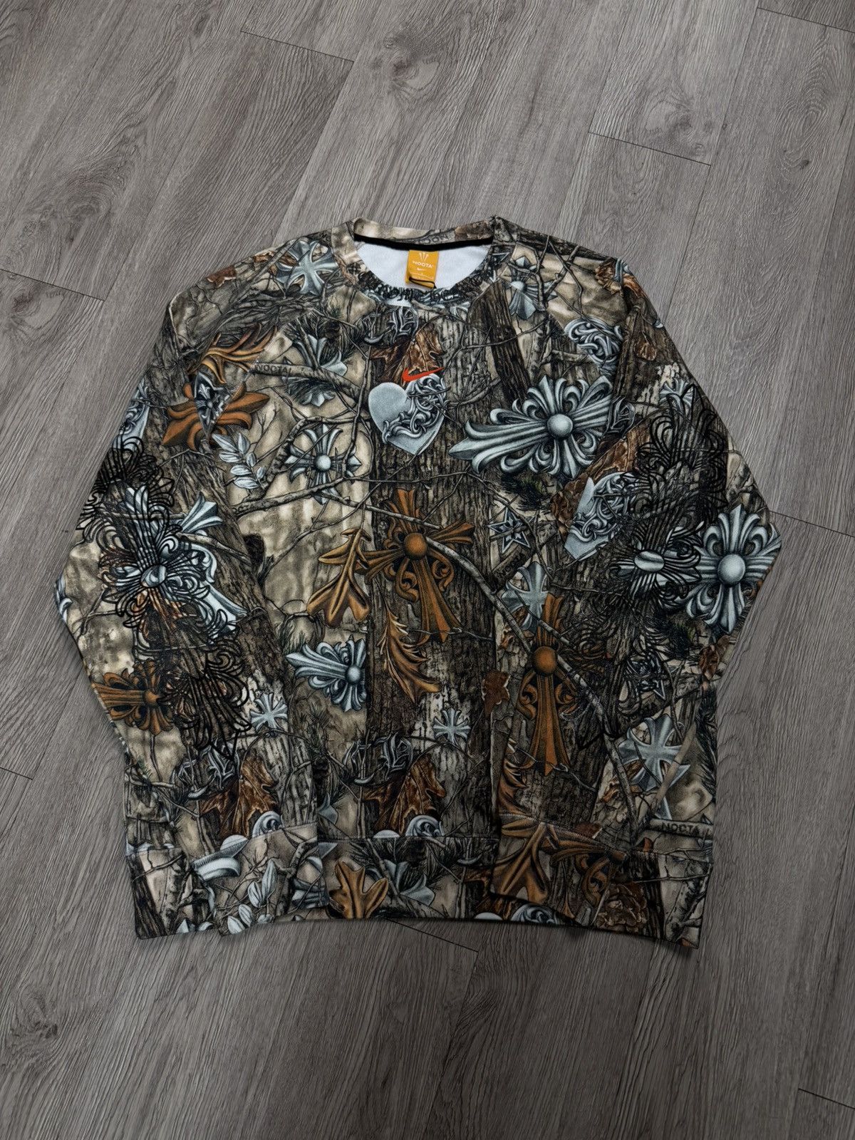 Chrome Hearts Chrome Hearts NOCTA Nike Drake Crewneck Large Size US XL / EU 56 / 4 - 2 Thumbnail